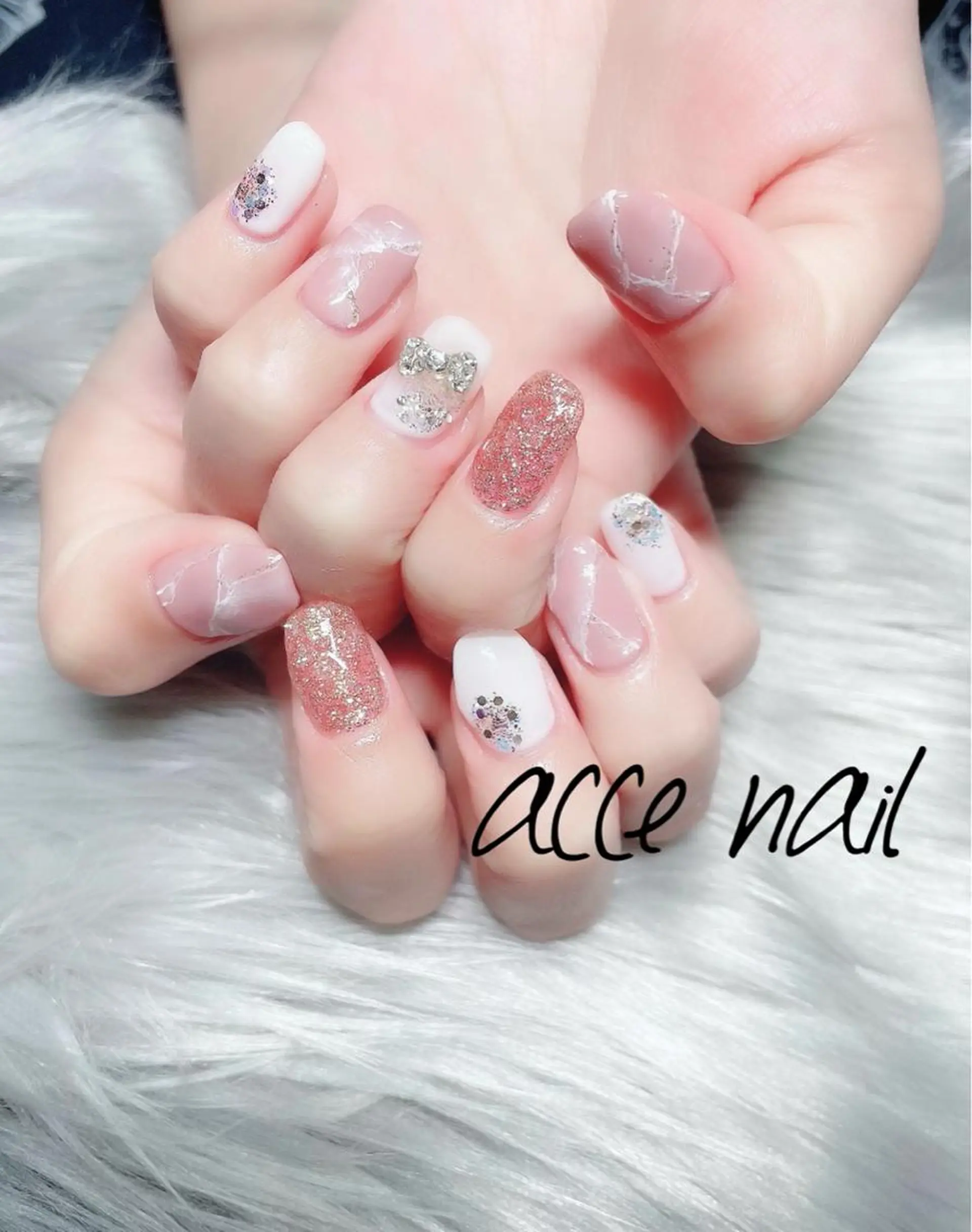 ネイル リボン atsuco ✴︎のネイルデザイン