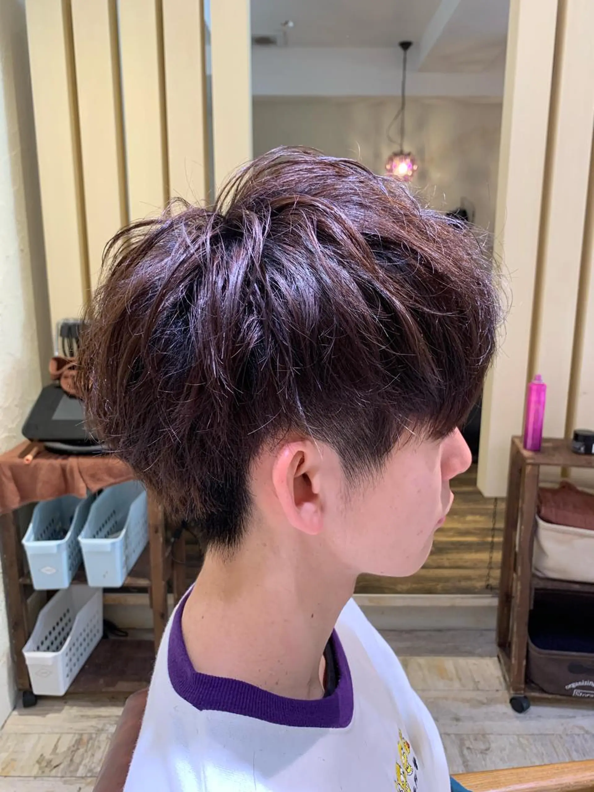 ショート メンズ 髪質改善色素改善特化 keiのヘアスタイル