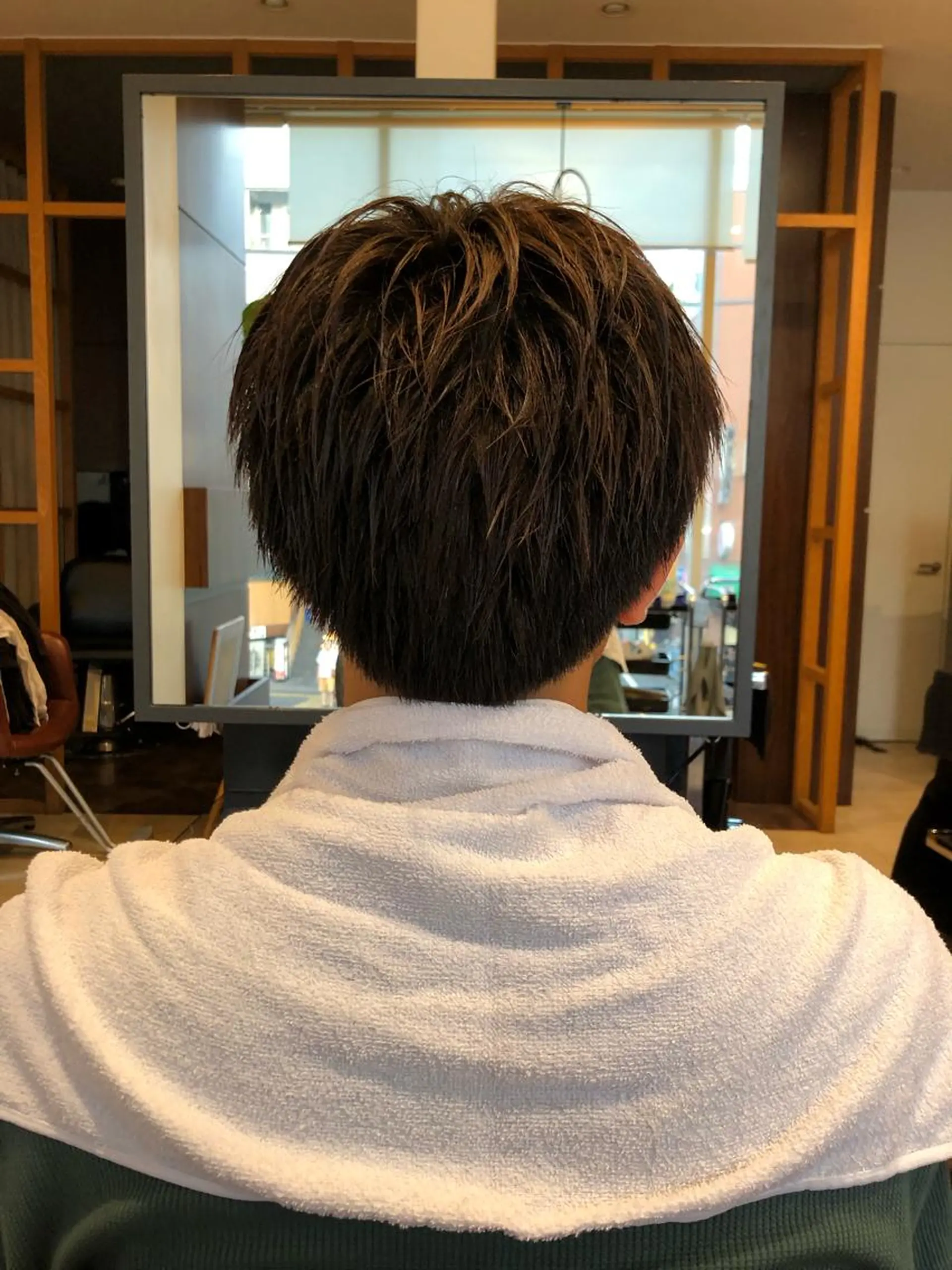 ショート メンズ pesca 仙台駅前店所属・🖤オサダ マナミ🖤のヘアスタイル