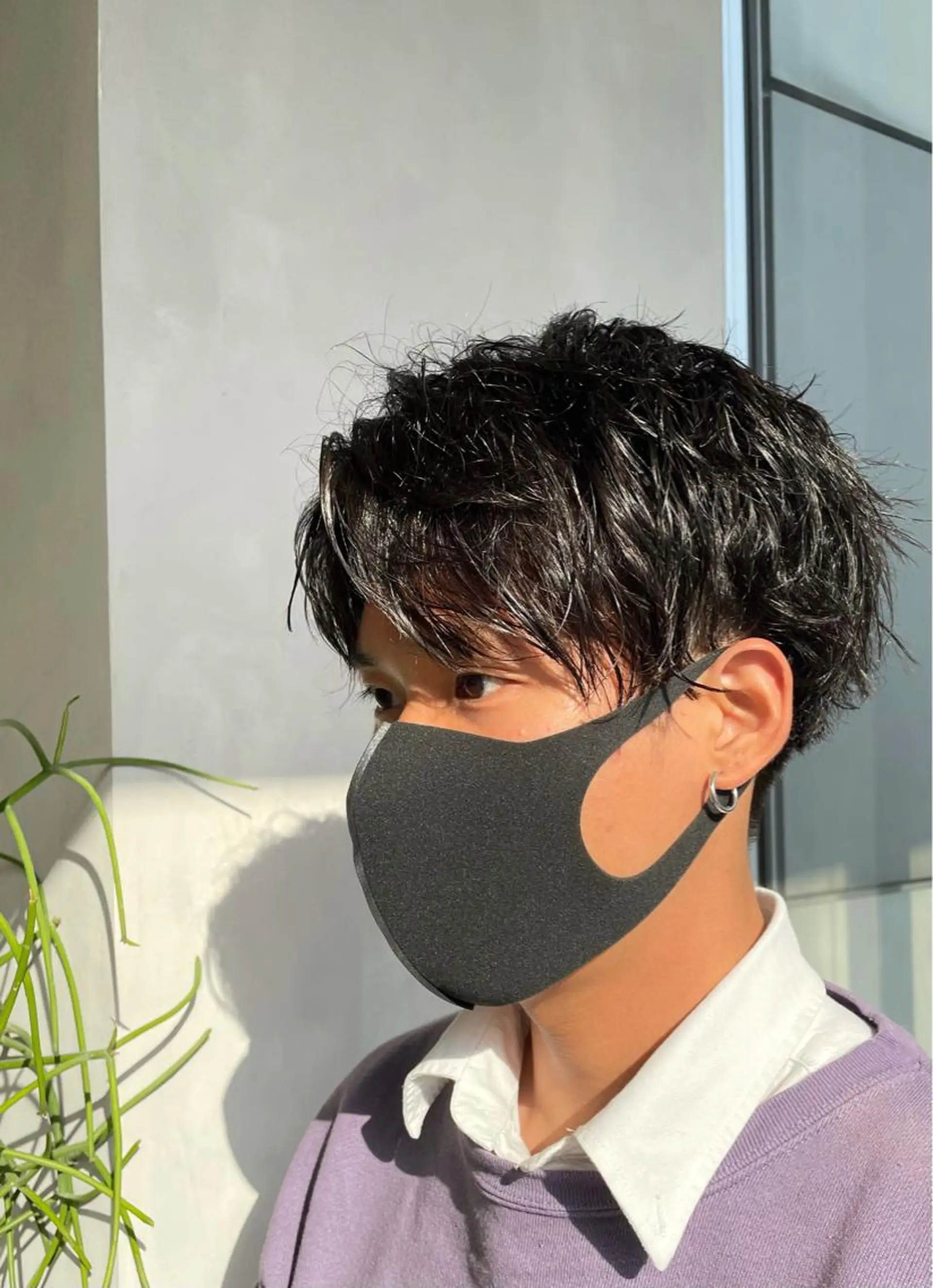 ショート メンズ パーマ カラー/メンズカット 🫧🫧高橋かりんのヘアスタイル