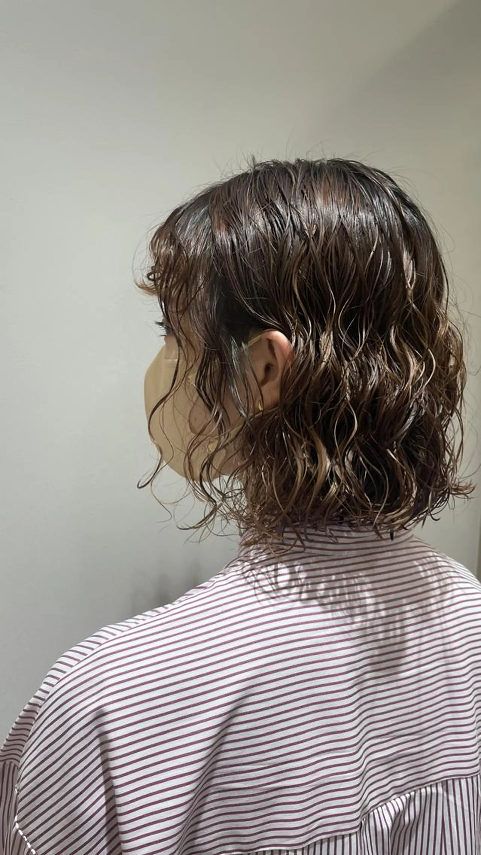 ショート パーマ ボブ カット パーマ ヘッドスパ SASAKI  MASAAKI のヘアスタイル