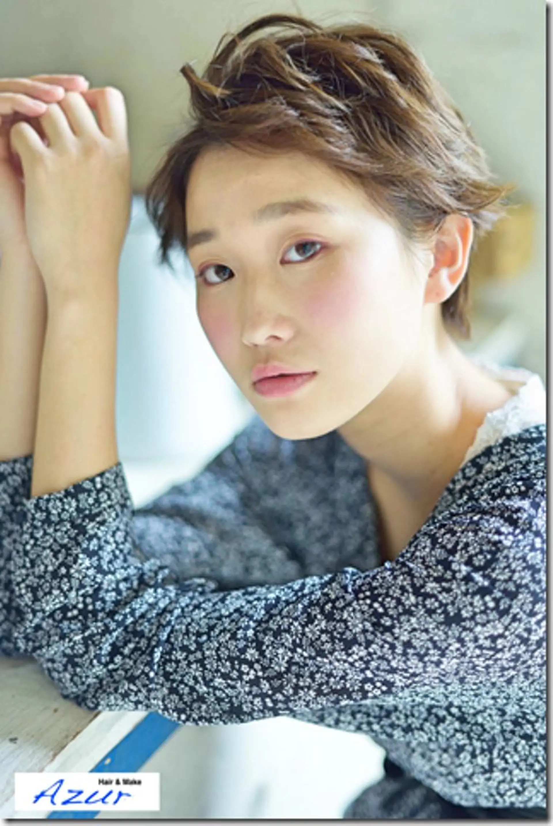 ショート カット 山﨑 勝大のヘアスタイル