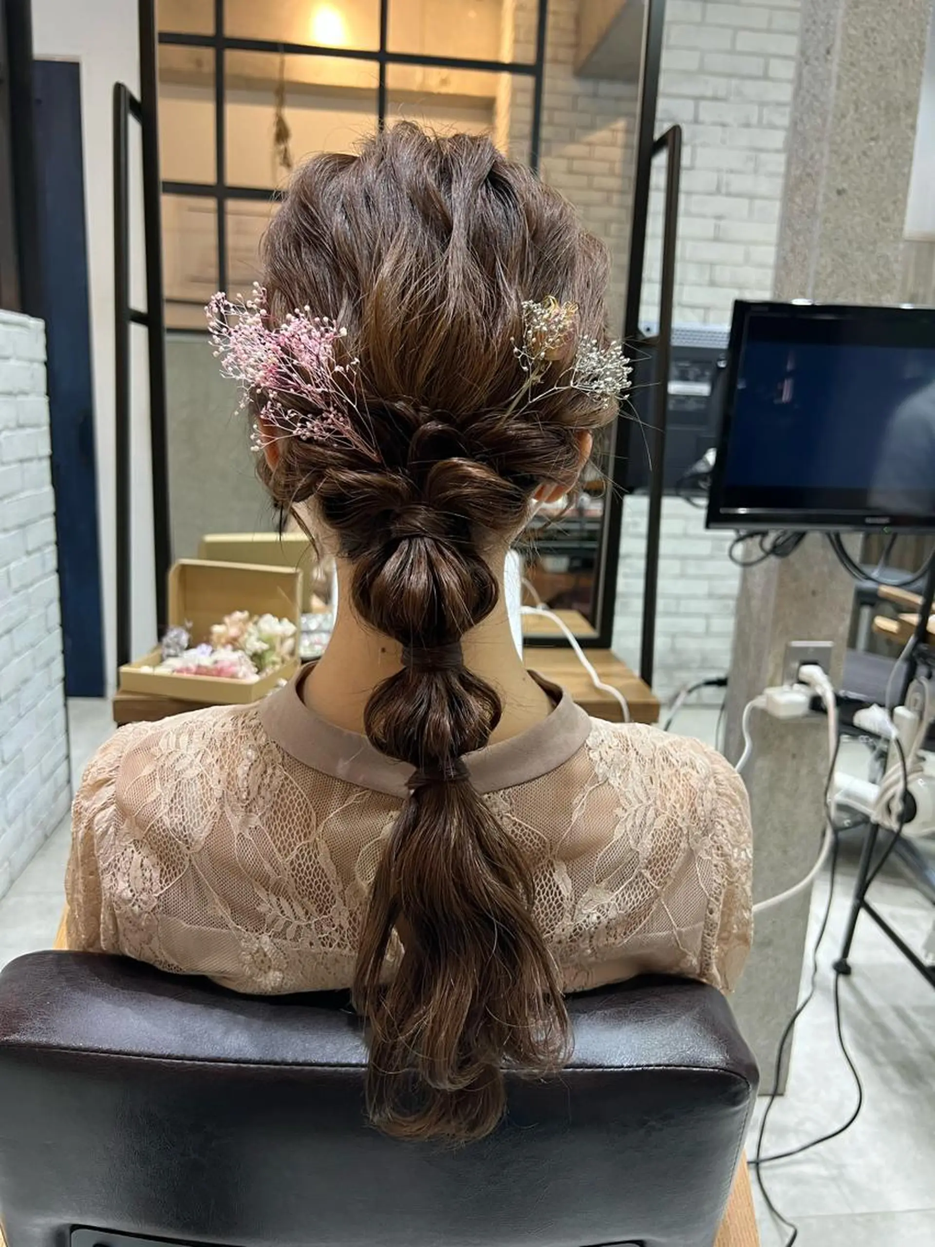 ヘアアレンジ ヘアセット 🌿ニュアンスヘア 🌿福田沙也加のヘアスタイル