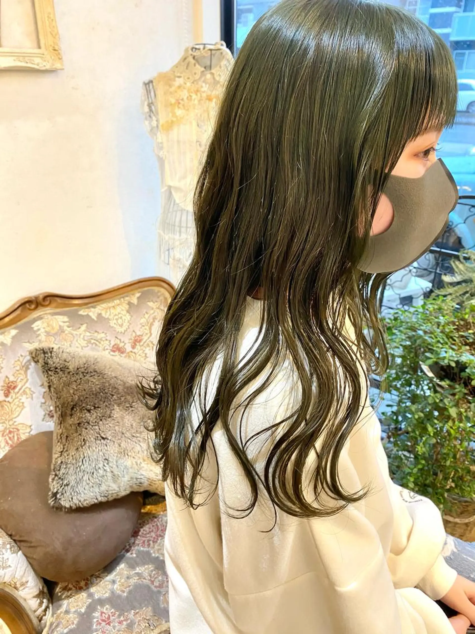ロング カラー ベージュカラー ブリーチ 【浜松・豊橋】 ニシモトのヘアスタイル