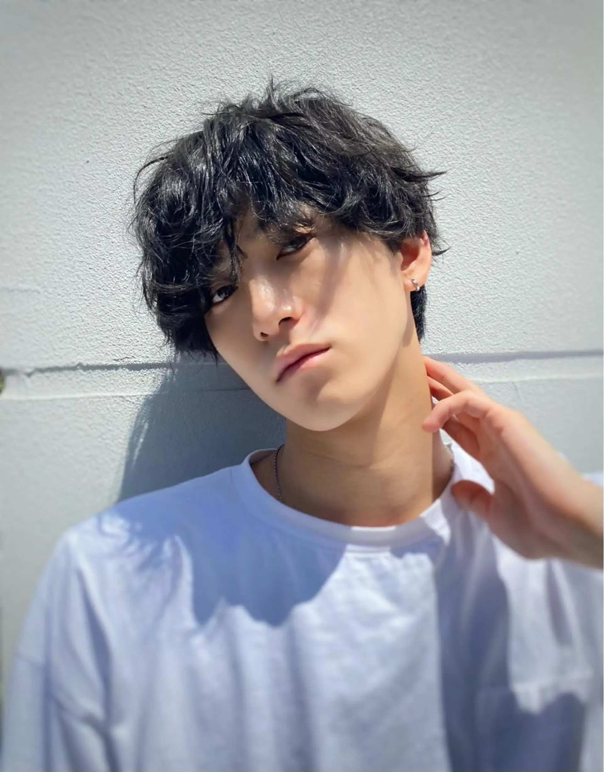 パーマ メンズ カット パーマ トリートメント ヘアセット メンズブリーチカラー /パーマ ごーた立川のヘアスタイル