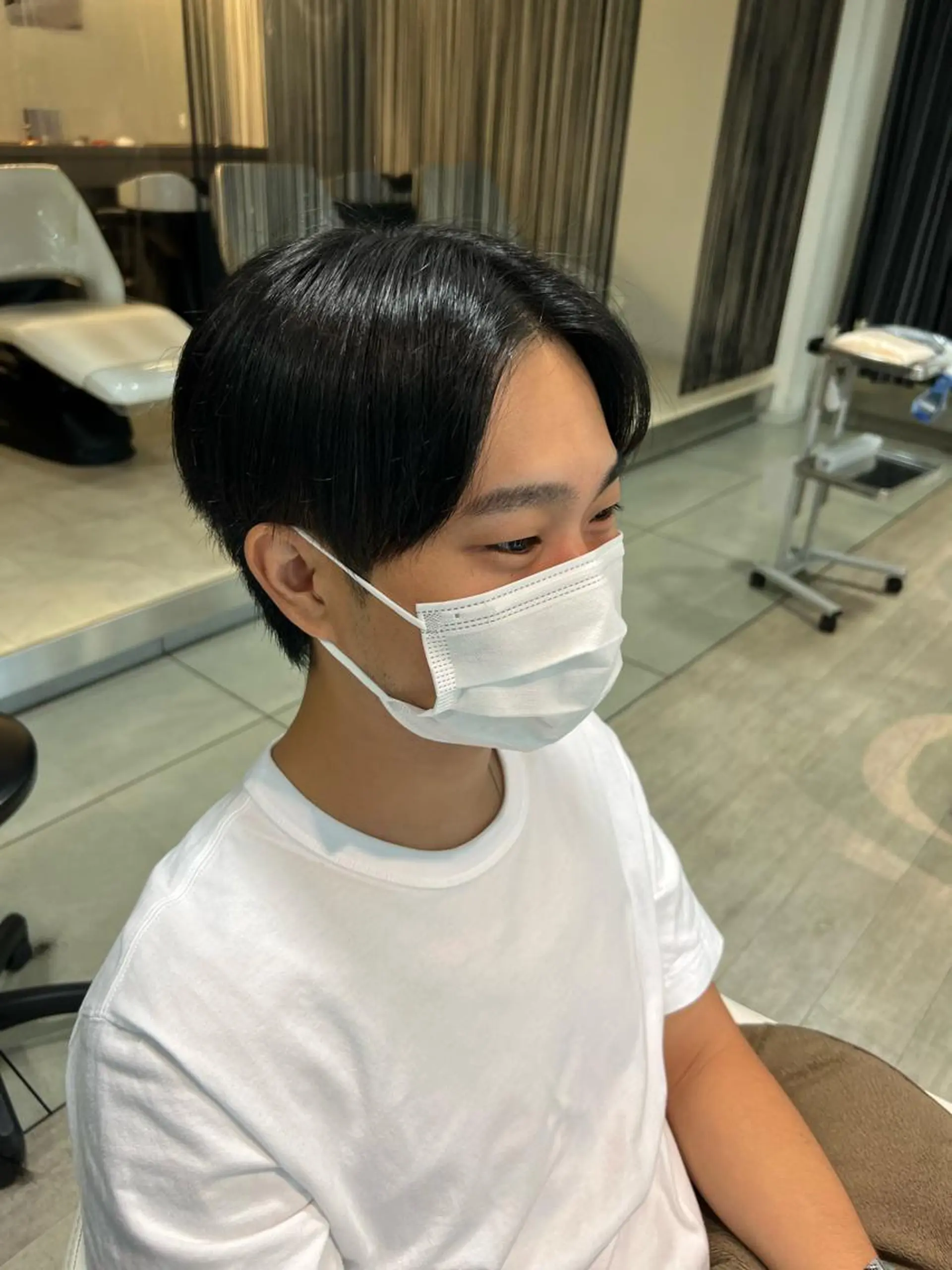 ミディアム メンズ トリートメント 柳澤 和也のヘアスタイル