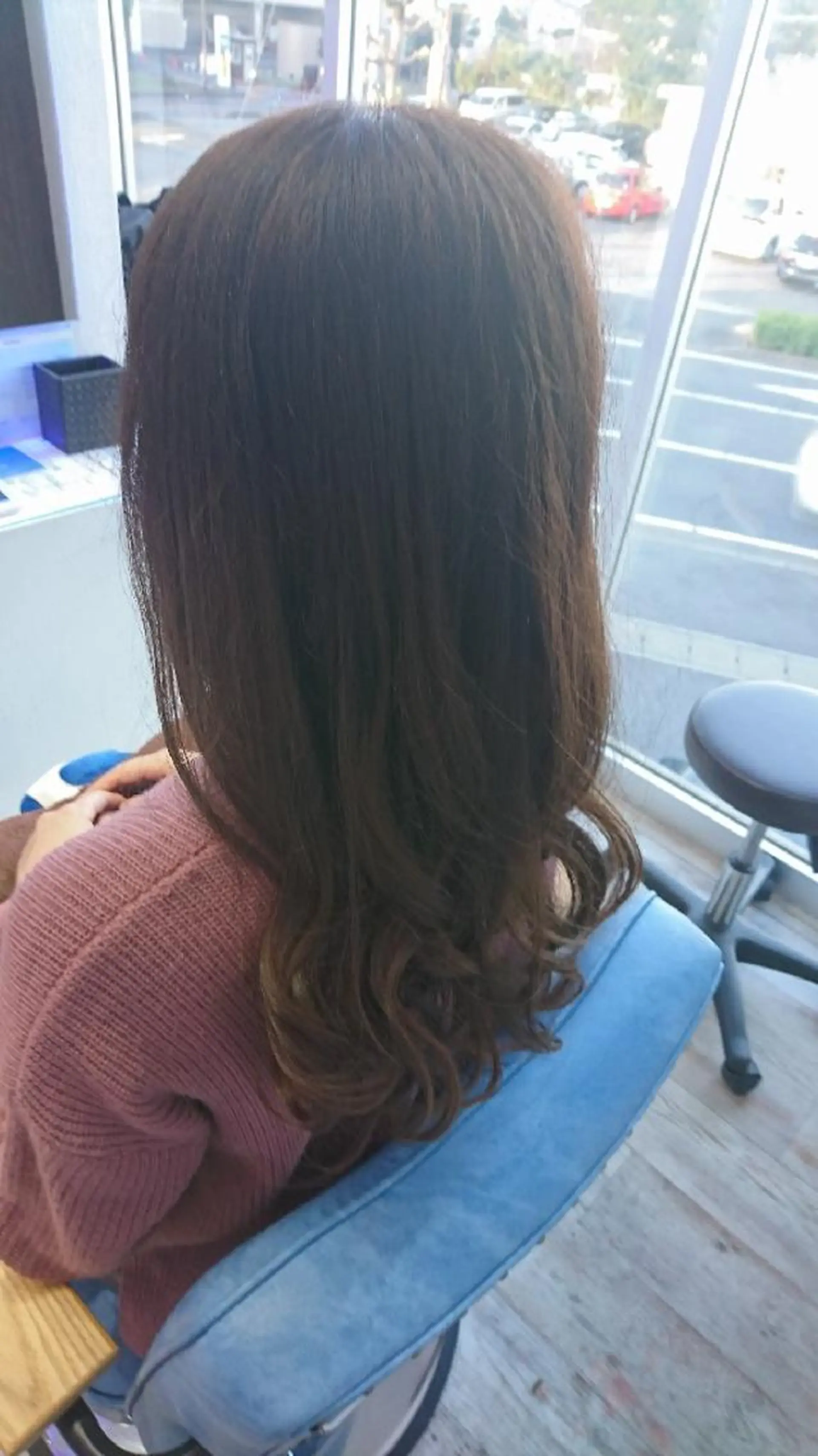 ロング カラー ブラウンカラー ナチュラルブラウン 中嶌 健一のヘアスタイル