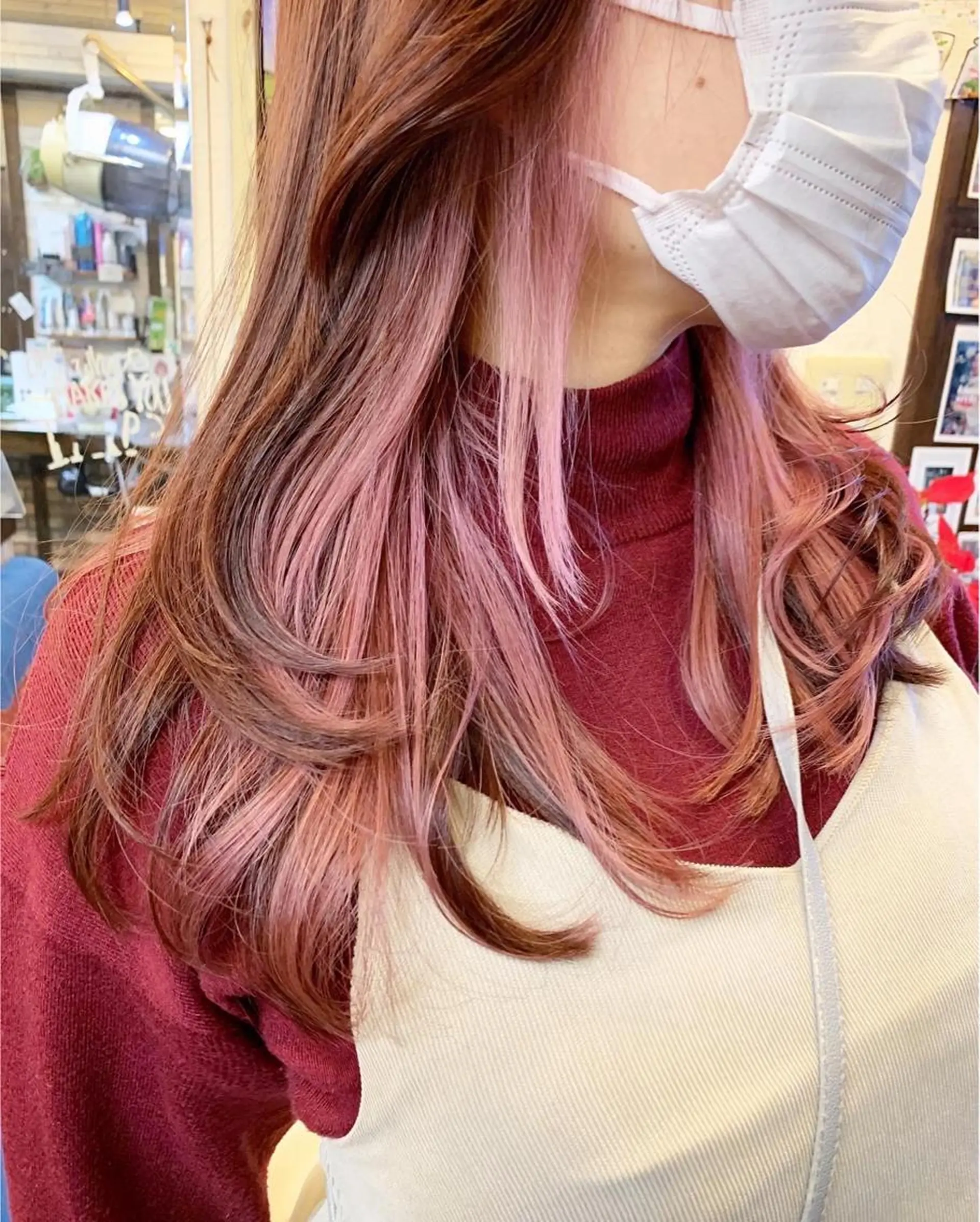 ロング カラー カット ヘアカラー Ryuka  hair salon所属・Ryuka MAMIKAのヘアスタイル