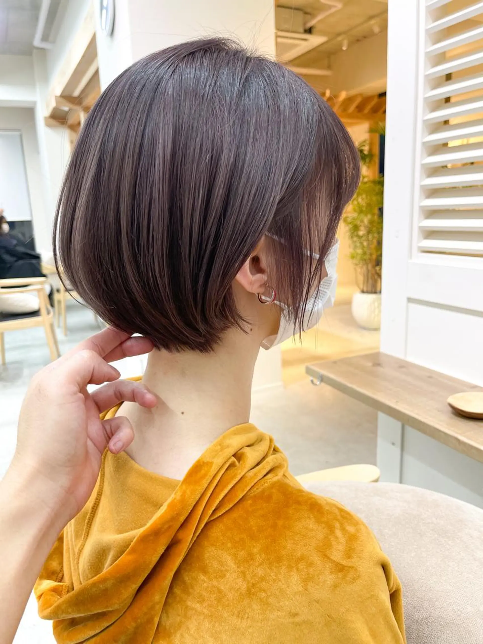 ショート カット ヘアカラー トリートメント 錦糸町カットの匠 AKIRA店長のヘアスタイル