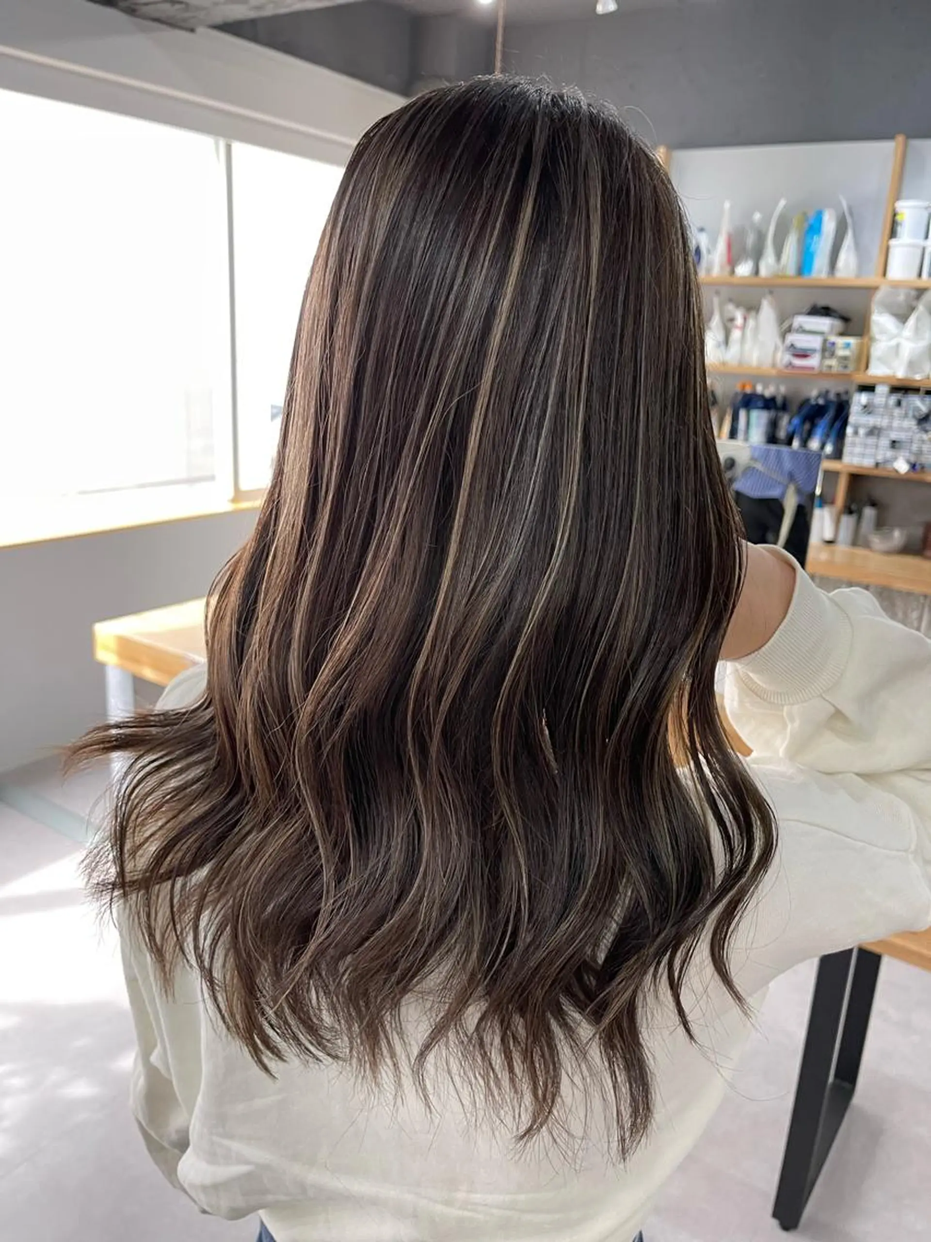 ロング カラー ヘアカラー トリートメント Reb_keiji 👑小倉圭司のヘアスタイル