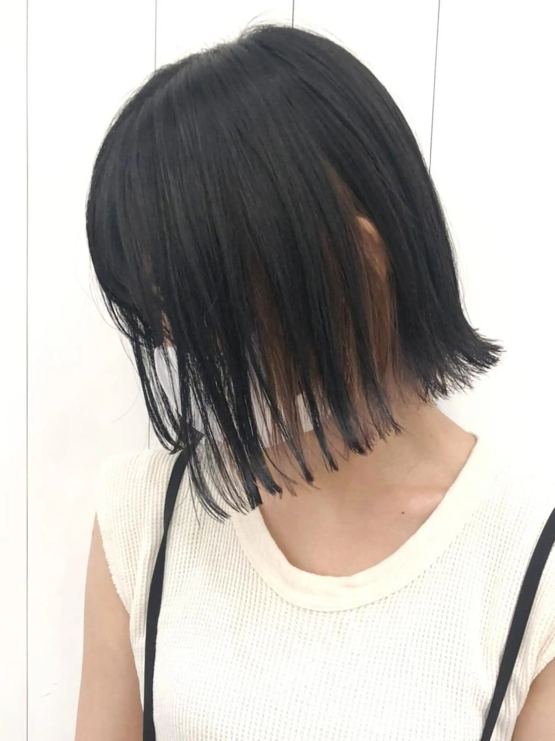 ミディアム カラー パーマ ヘアアレンジ ベージュカラー ピンクカラー ピンクベージュ ボブ ITbyALBUM 浦和店のヘアスタイル