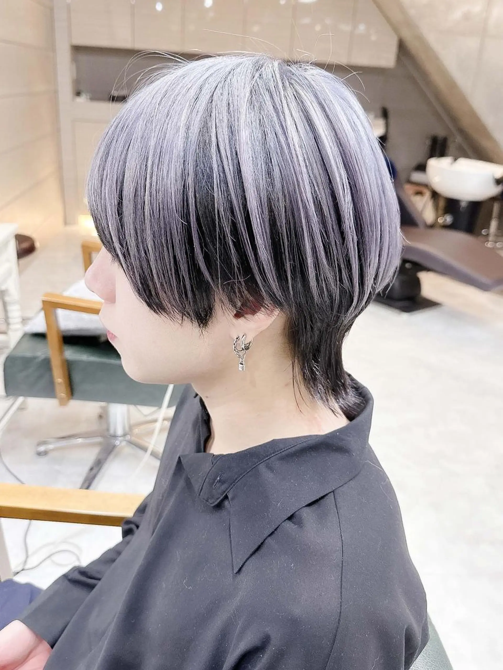 ショート カラー ヘアアレンジ メンズ メンズブリーチ メンズ韓国風 韓国マッシュ マッシュ ツーブロック 𝐑𝐈𝐍𝐊𝐀 🐷🖤のヘアスタイル