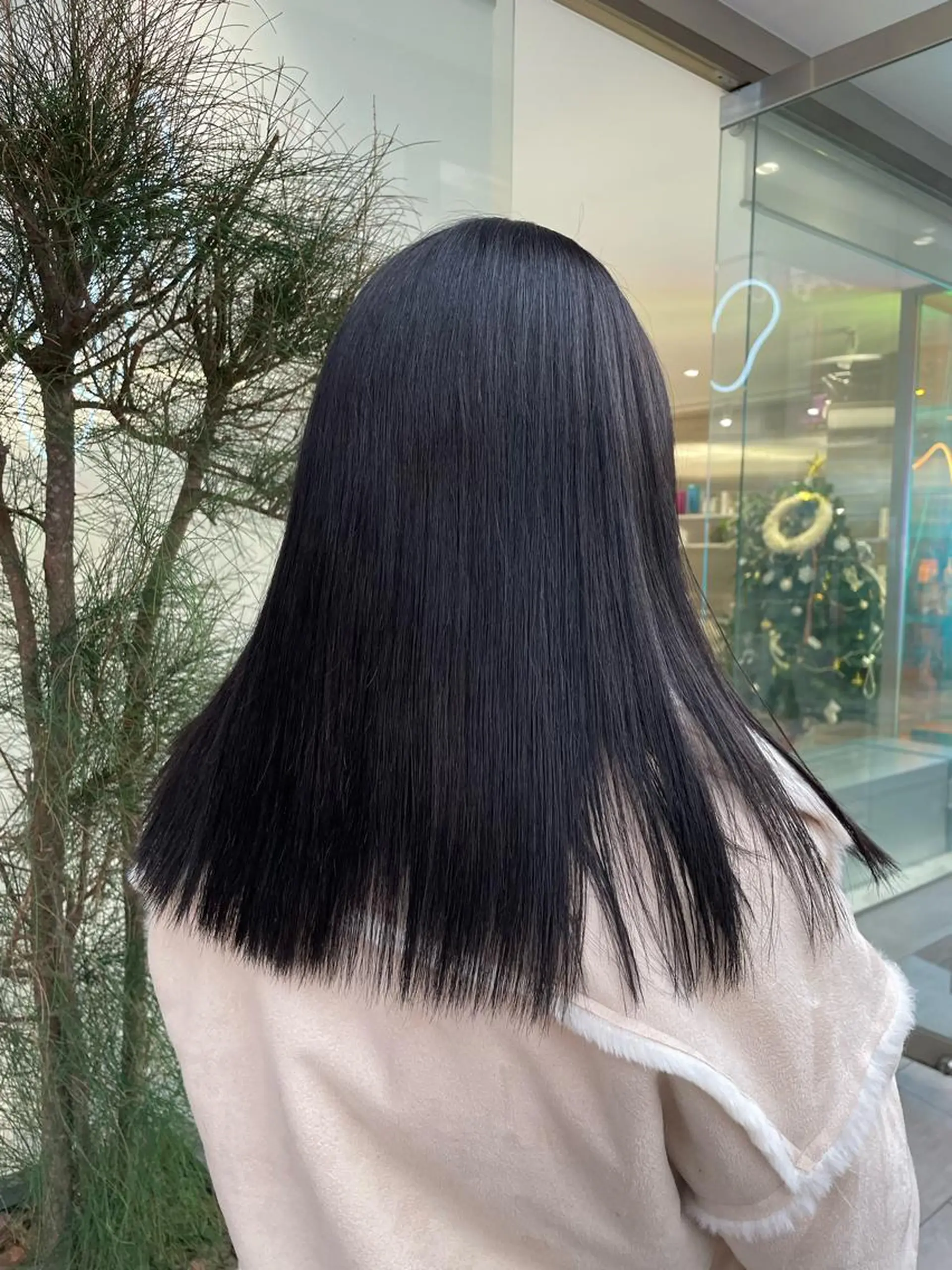 セミロング カラー ヘアカラー 🧁はるひ/ ZEST八王子🟡のヘアスタイル
