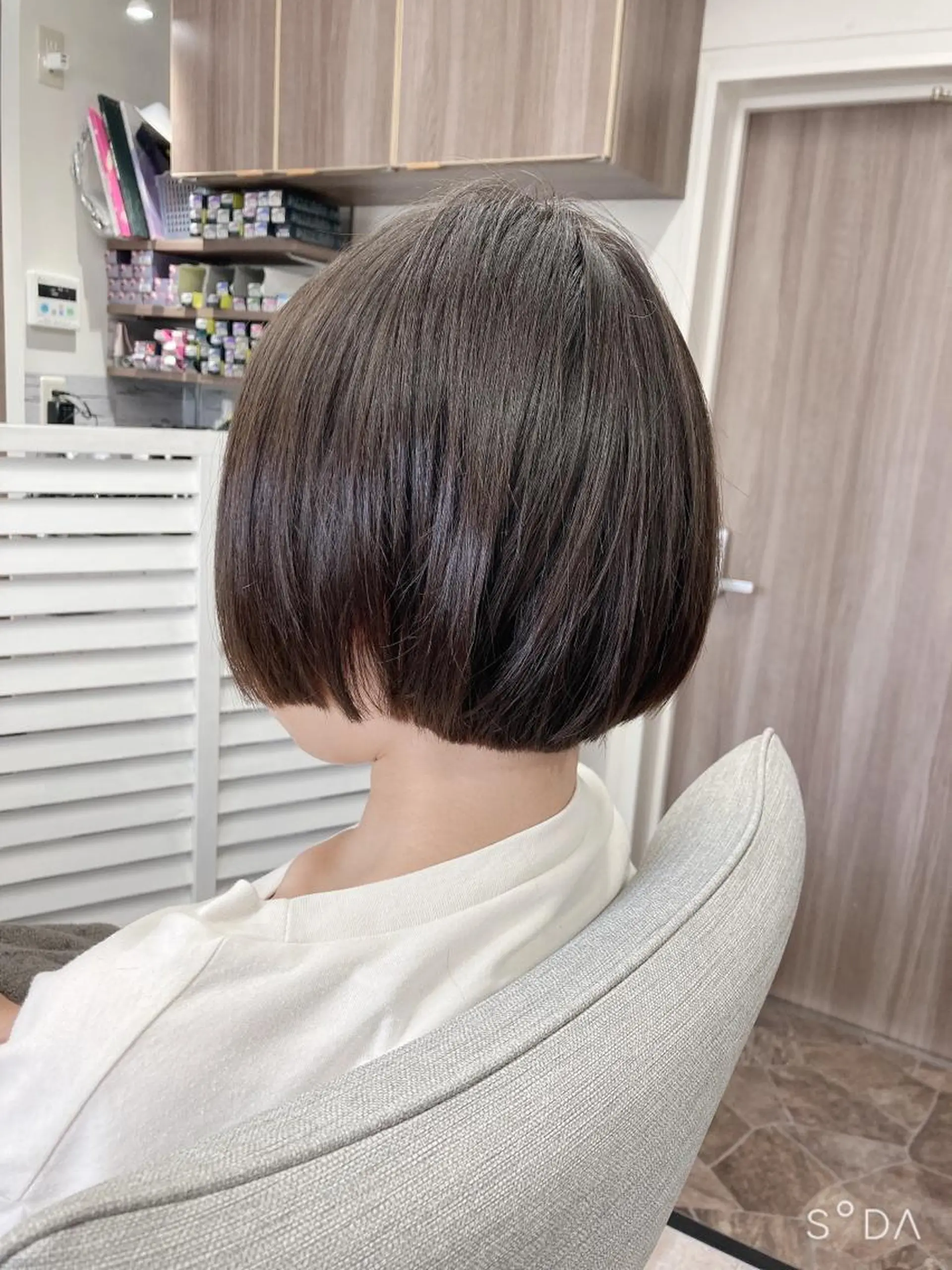 ショート ボブ カット ミルミー美容室所属・🦄💒💓齎藤 七海子🦄💒💓のマツエク・マツパデザイン