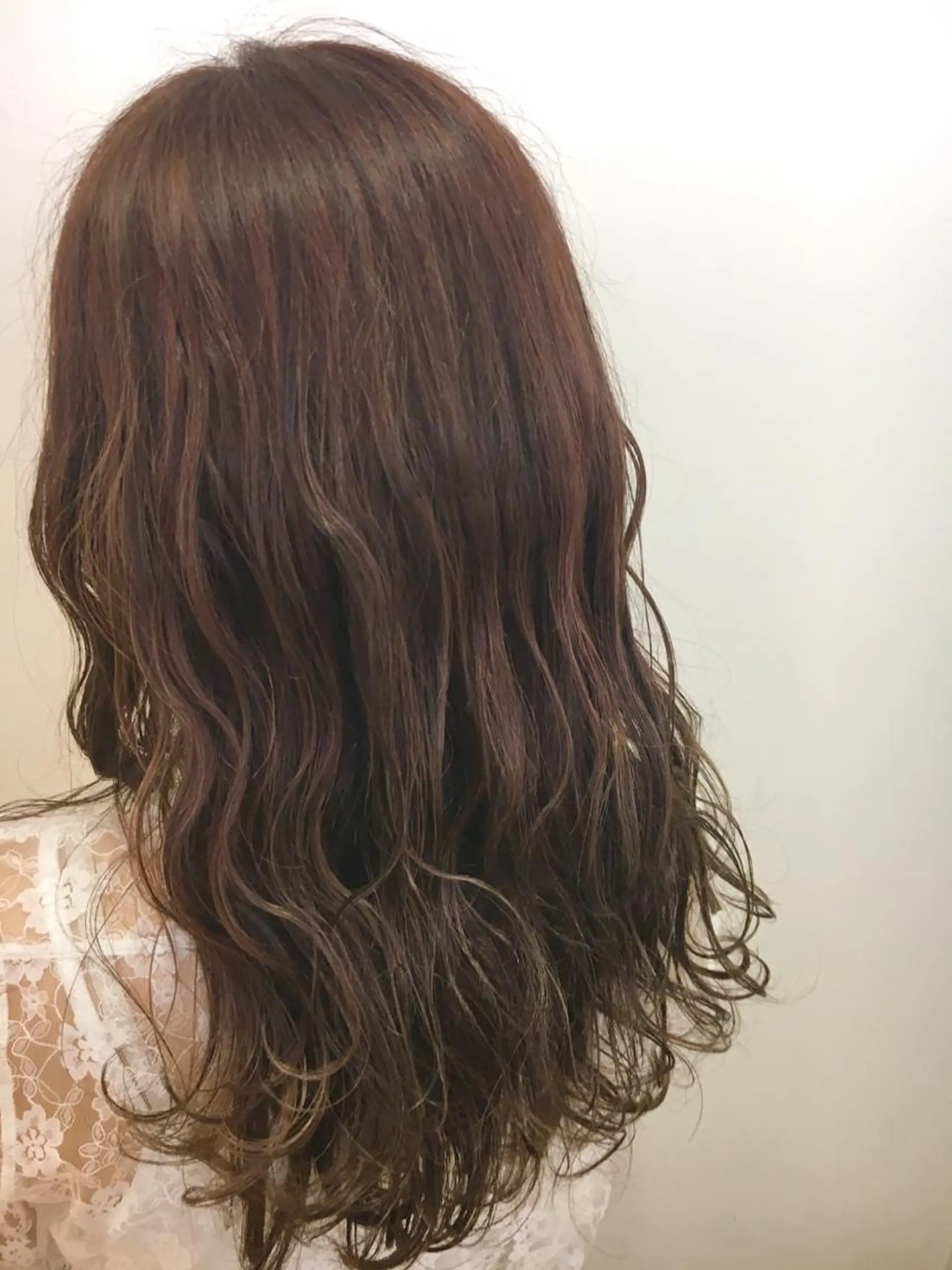 ロング カラー ベージュカラー ピンクカラー ピンクベージュ ヘアカラー 永井 大希のヘアスタイル