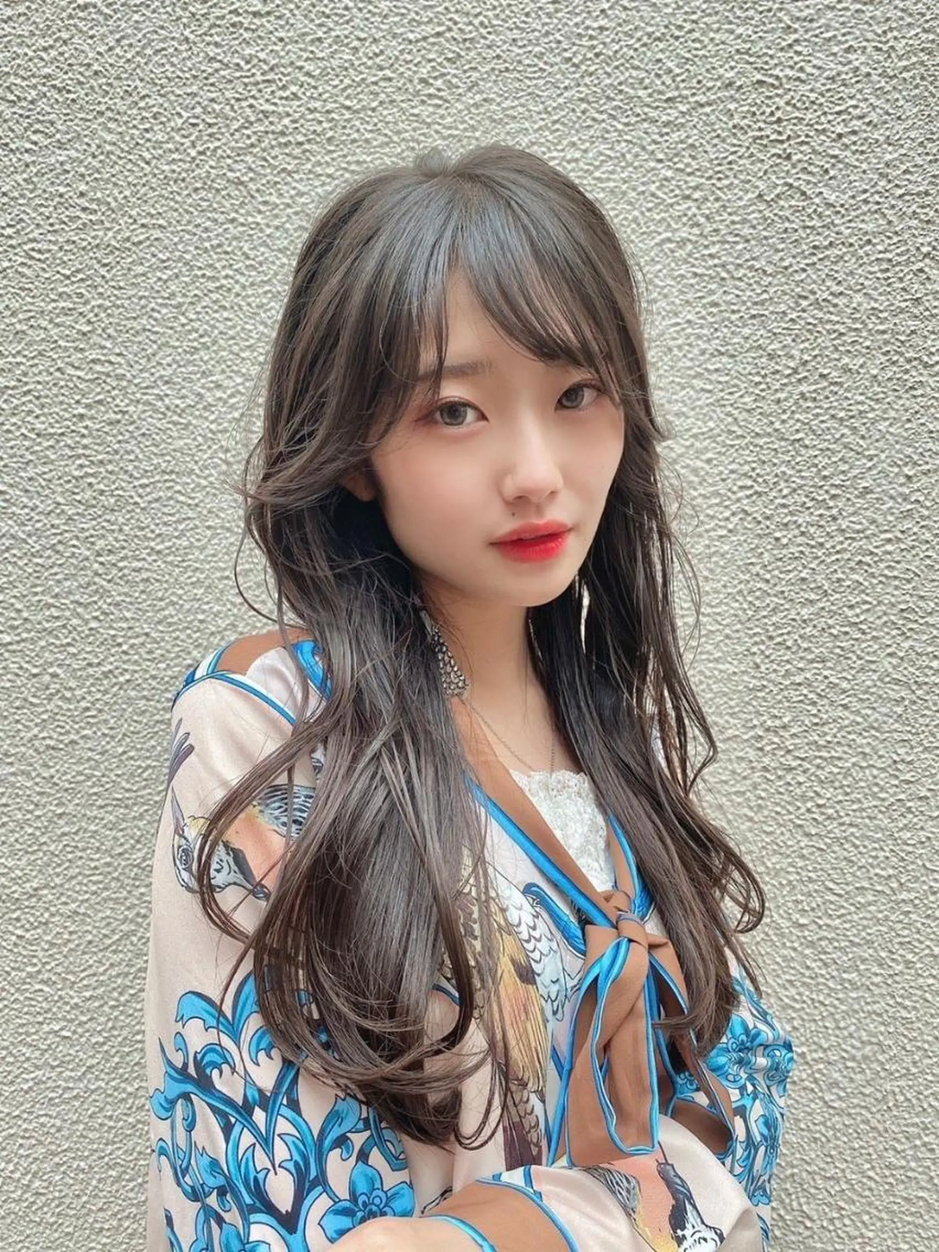 セミロング カット ヘアカラー トリートメント 公式 Ease by amble luxeのヘアスタイル