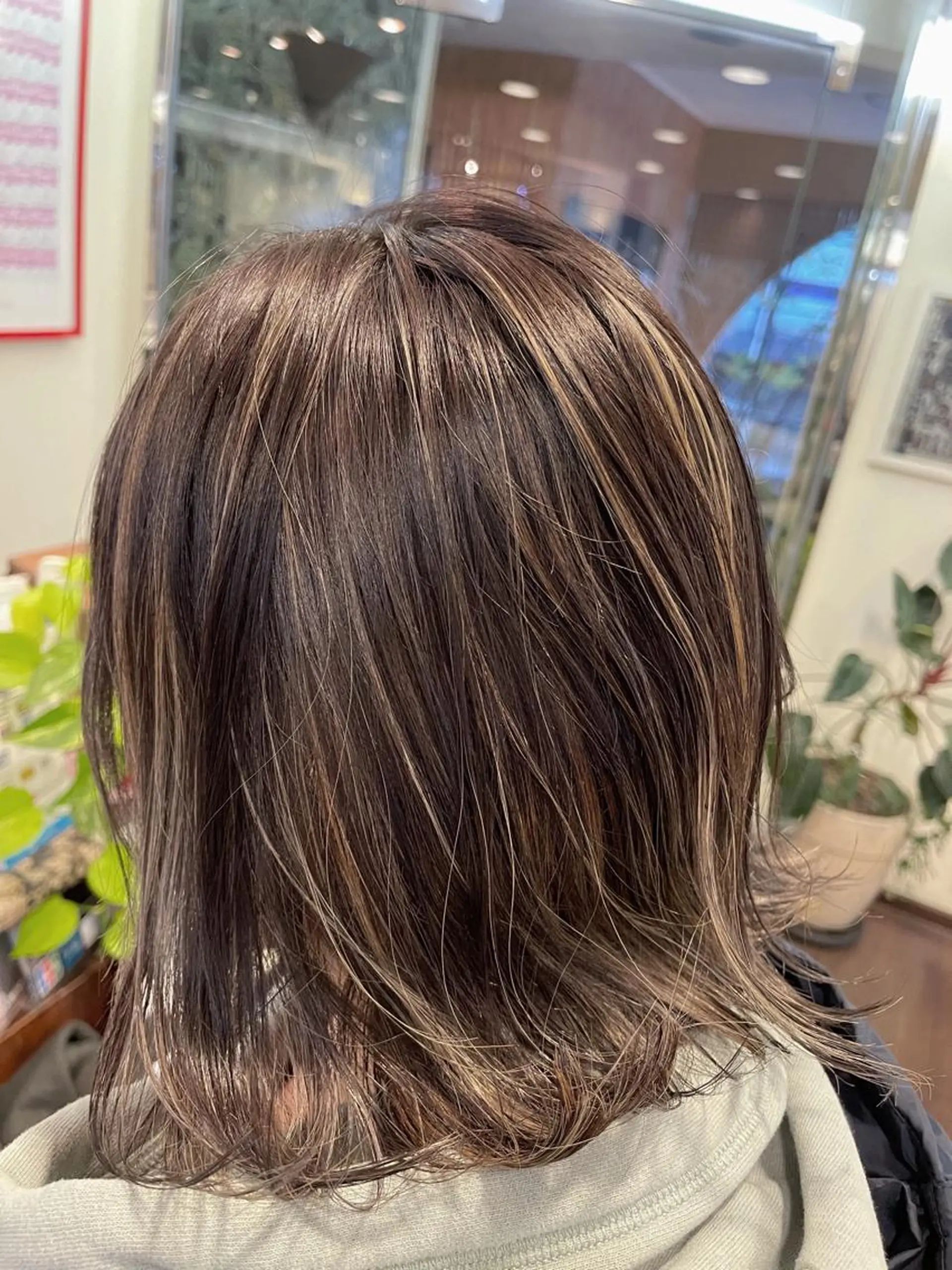 ミディアム カラー ハイライトカラー ハイライト カット ヘアカラー トリートメント peakshair所属・北堀江メンズパーマ 特化◎下村悠人のヘアスタイル