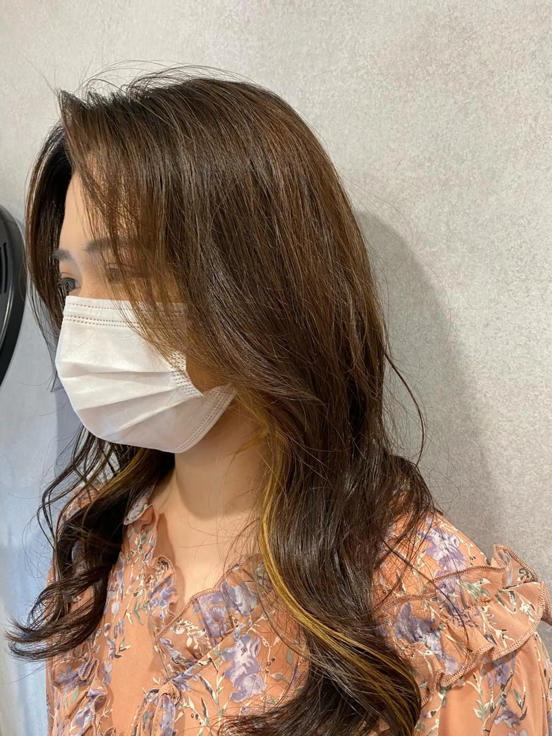 ロング カラー パーマ 韓国hair ·͜· watanabeのヘアスタイル