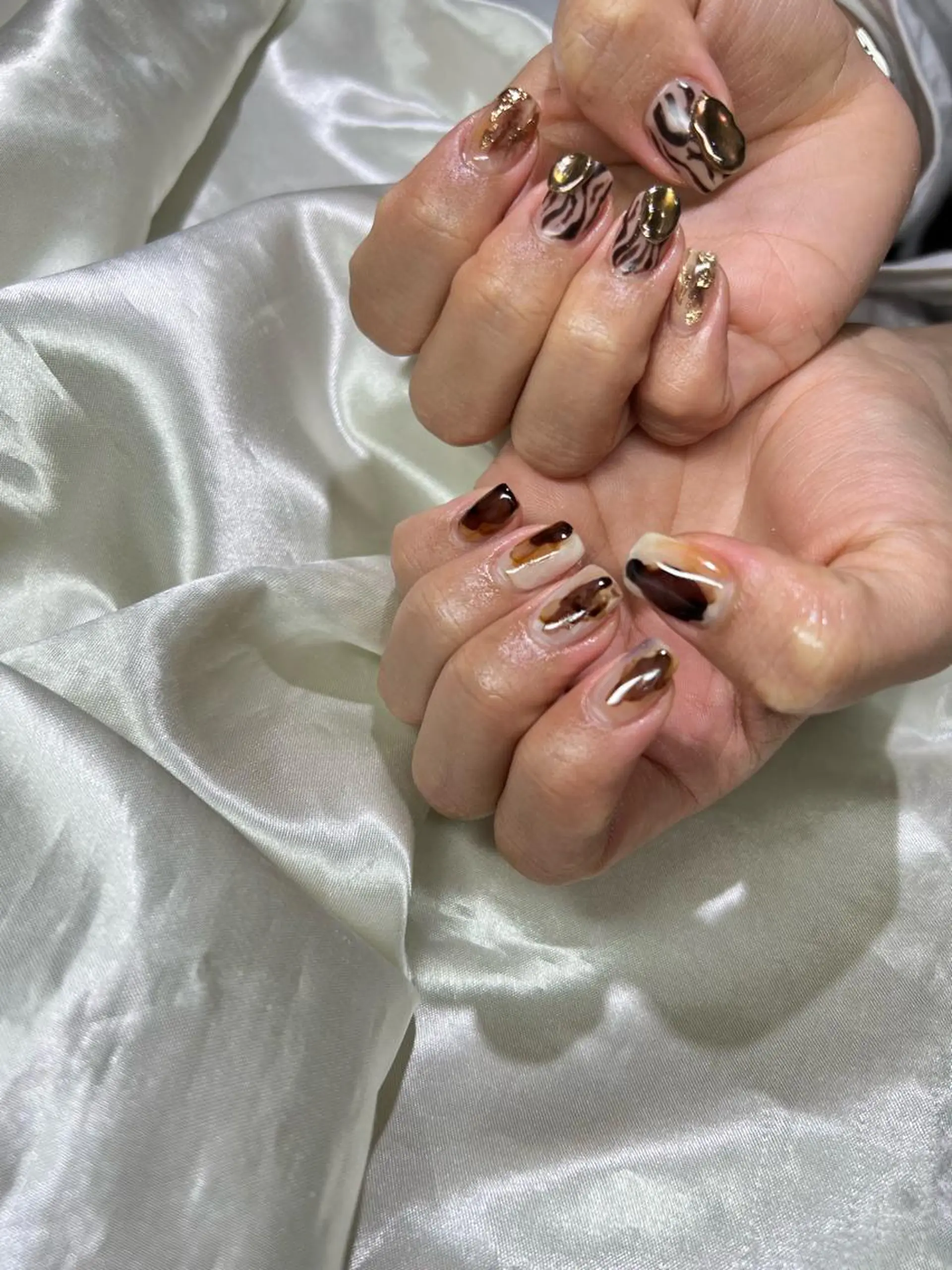 ネイル 持ち込み ハンドネイル ハンドケア Charme. NOBUKOのネイルデザイン