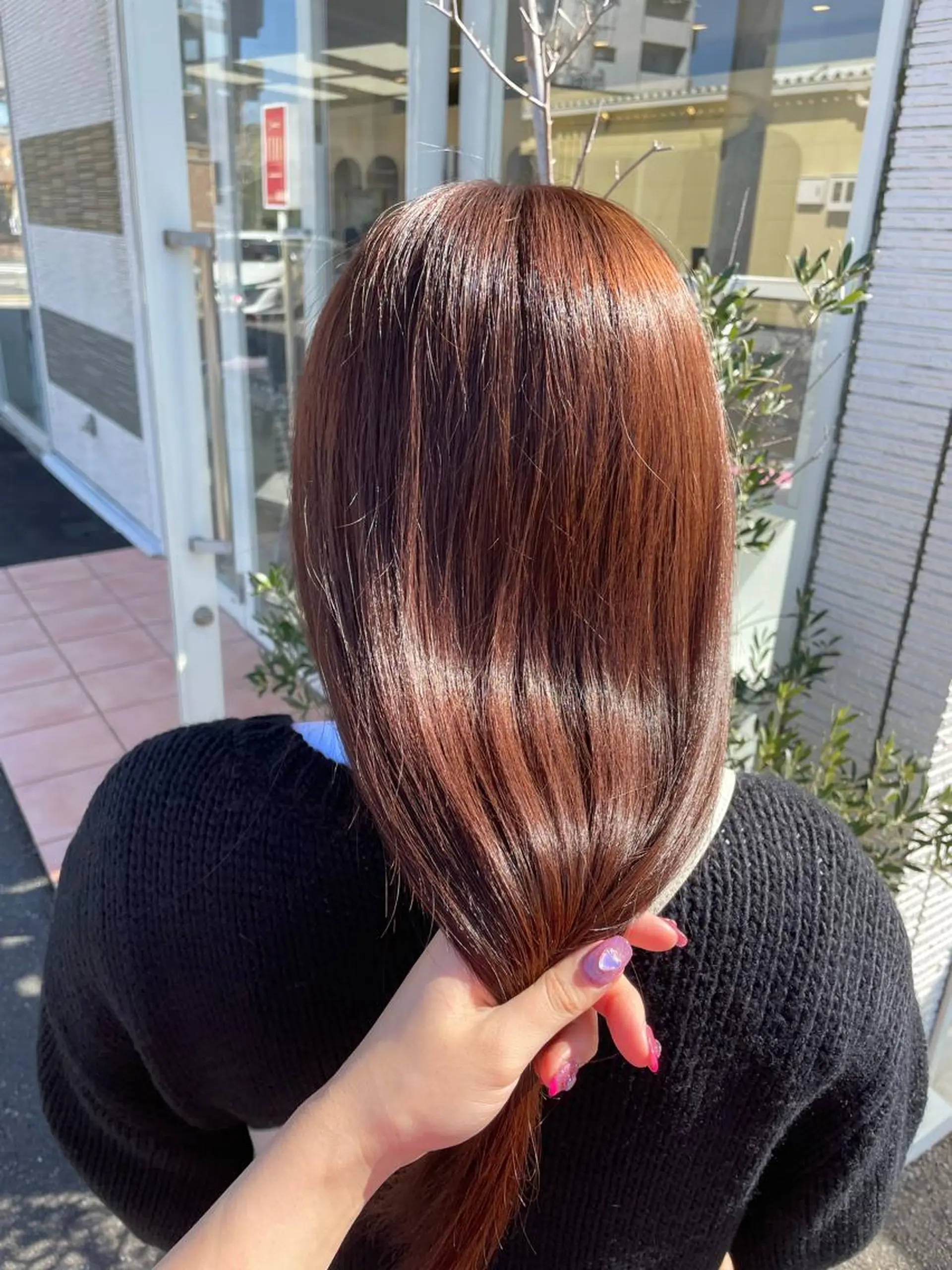 ロング カラー ヘアアレンジ ヘアカラー トリートメント 7月末まで予約可能/ ヤマモト モエのヘアスタイル