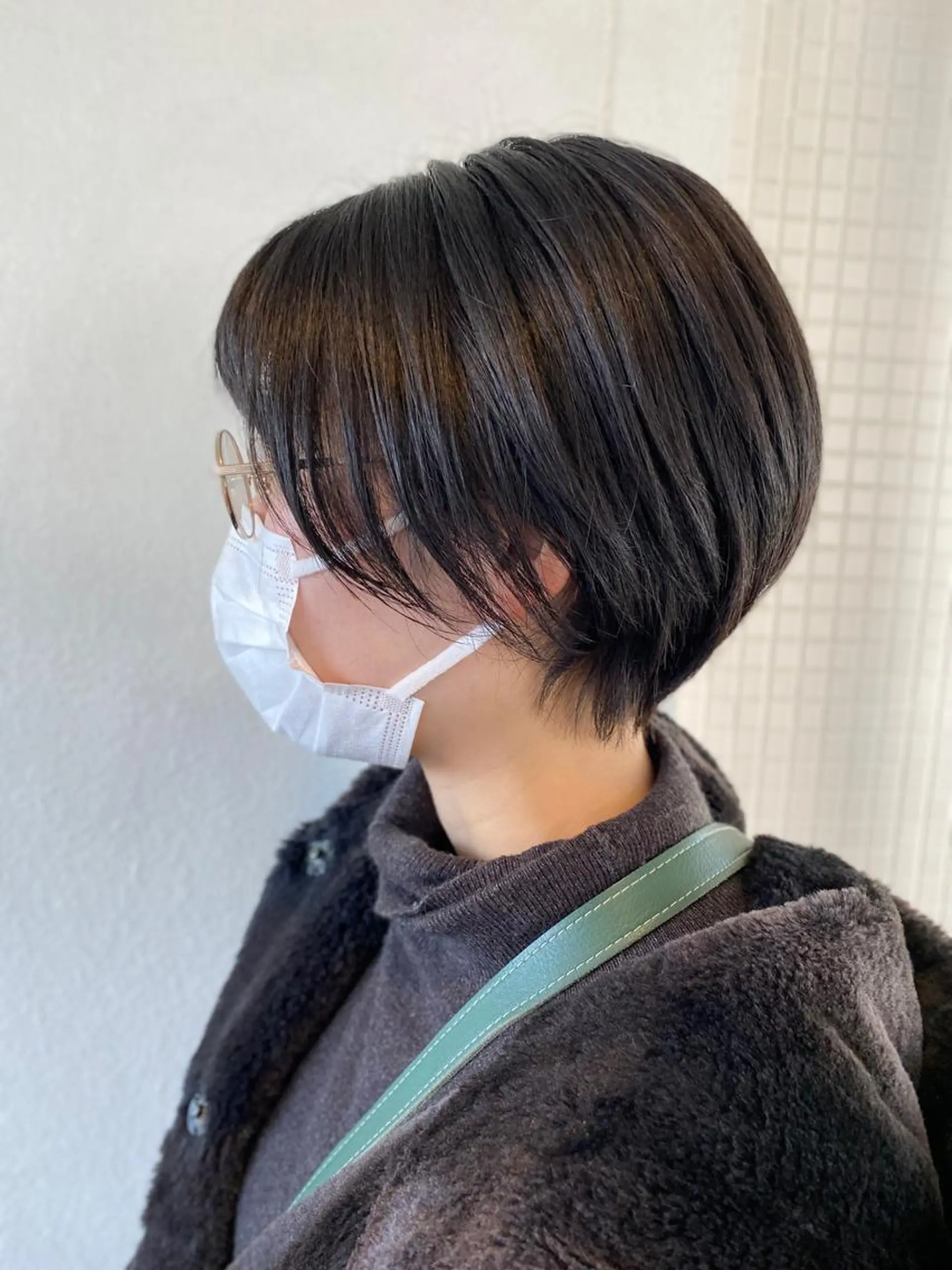 ショート カラー パーマ ヘアアレンジ 坂尻 嘉珠也のヘアスタイル