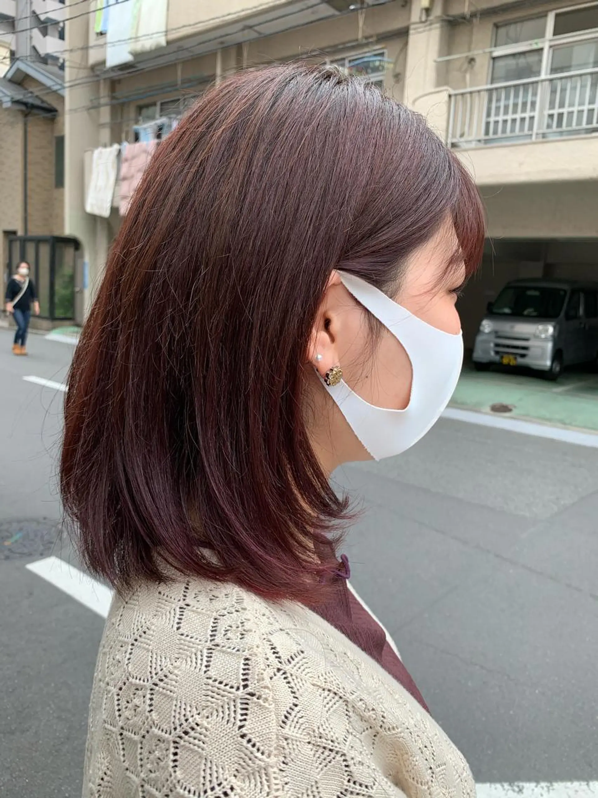 ミディアム カラー 髪質改善&Spa fee南越谷2号店所属・髪質改善/南越谷/ 山岸彩夏のヘアスタイル