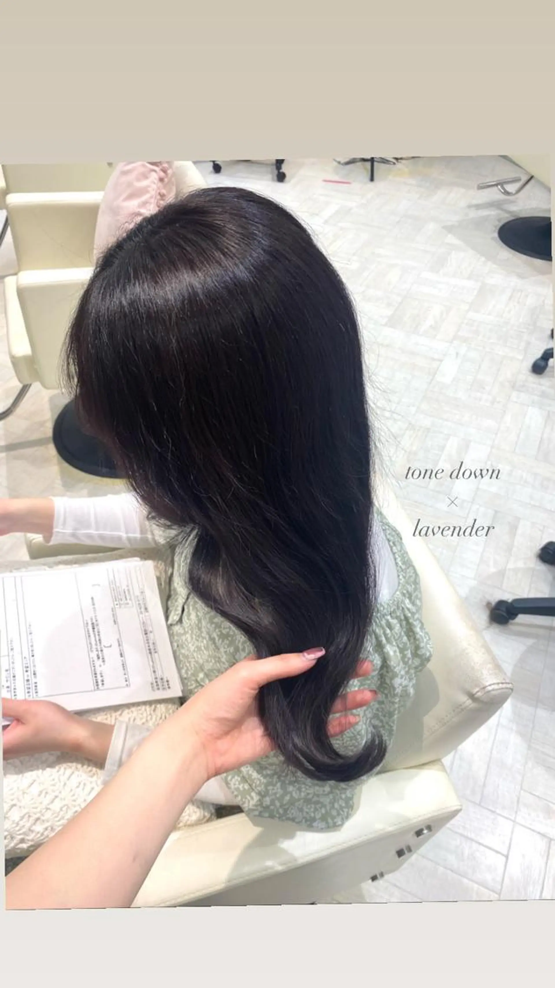 セミロング カラー mako︴ Euphoriaのヘアスタイル