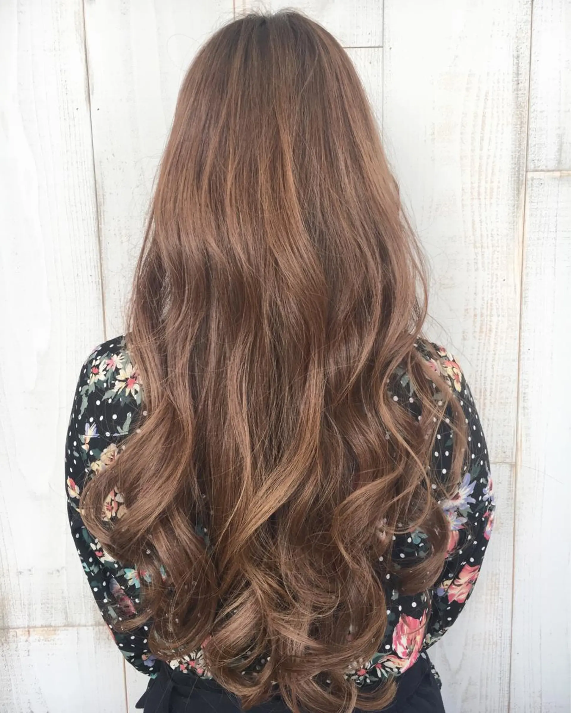ロング カラー hair resort terrasse所属・長尾 圭のヘアスタイル