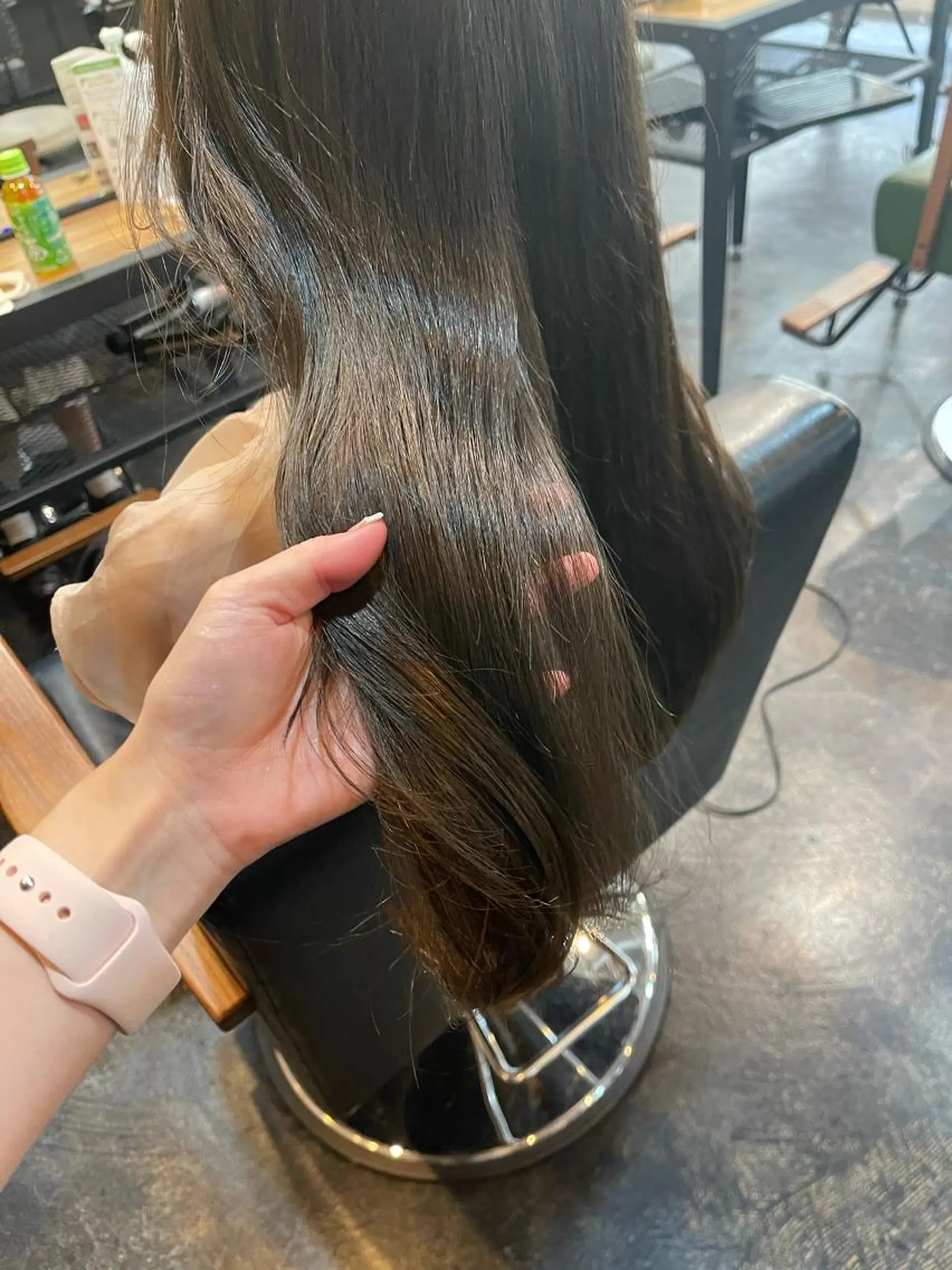 ロング カット ヘアカラー 韓国 / 中国ヘア 🦋Noniのヘアスタイル