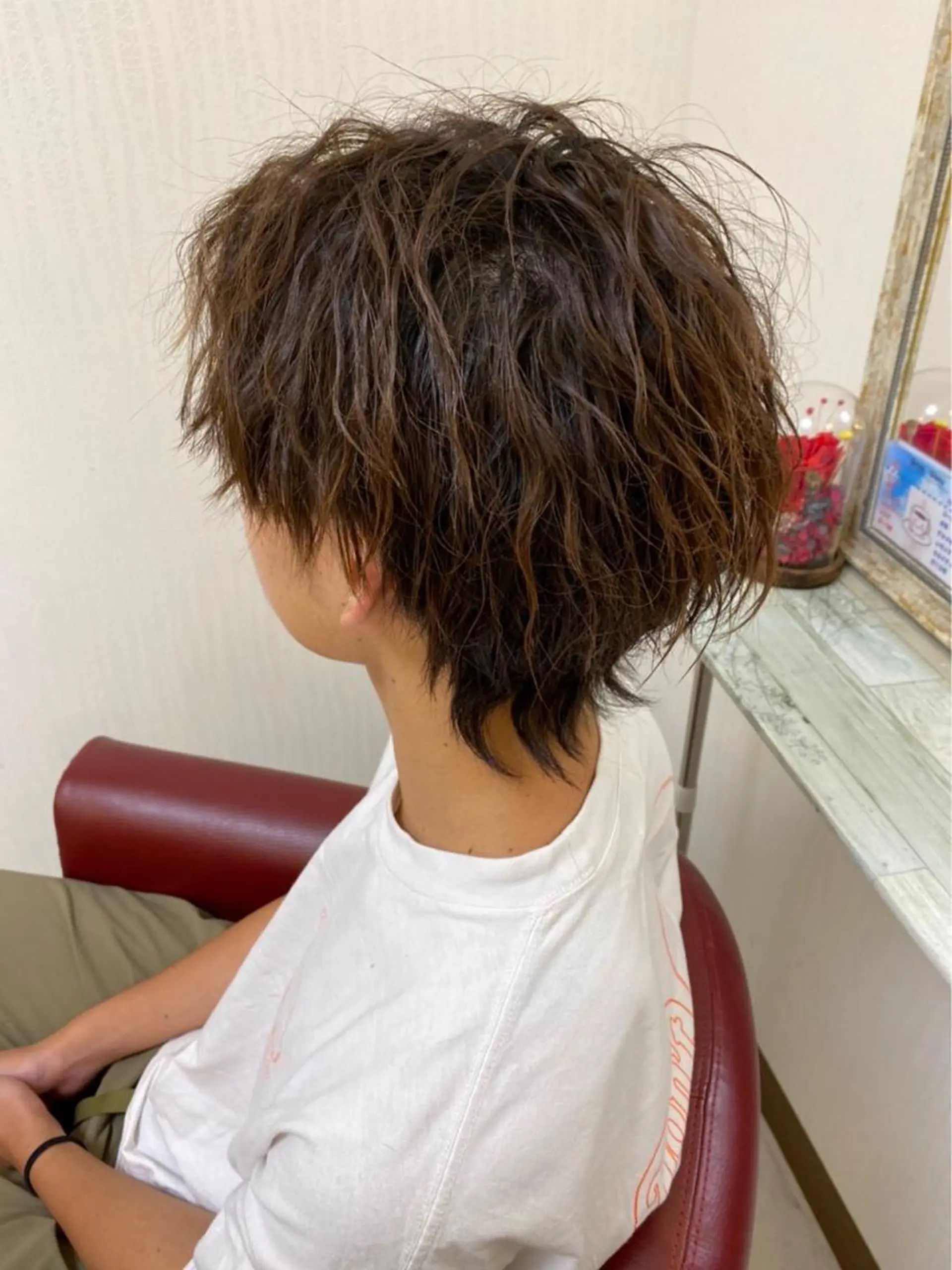 ショート メンズ メンズウルフカット ウルフカット KEN 🌟のヘアスタイル