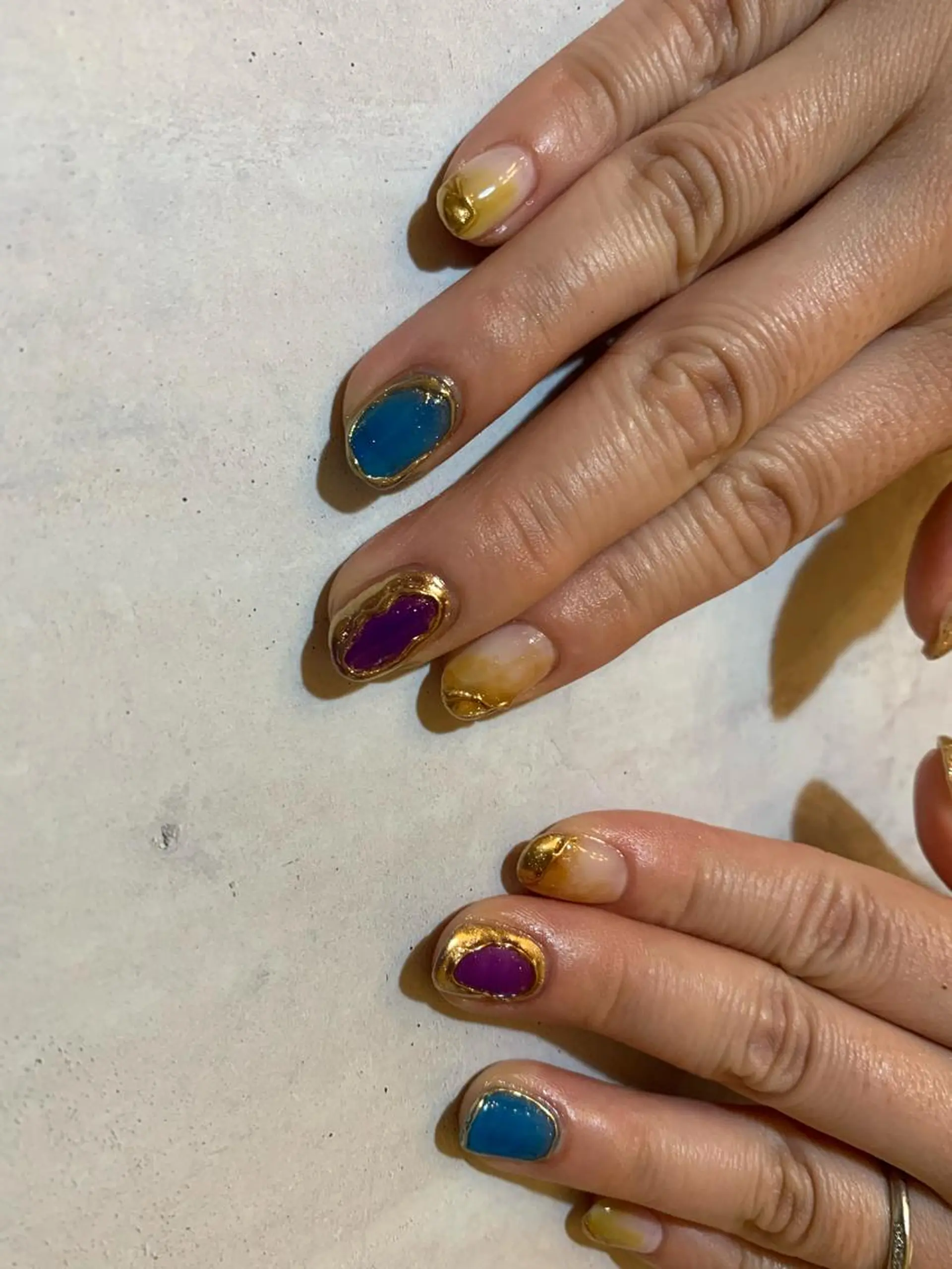 ミディアム sp anzeeのネイルデザイン