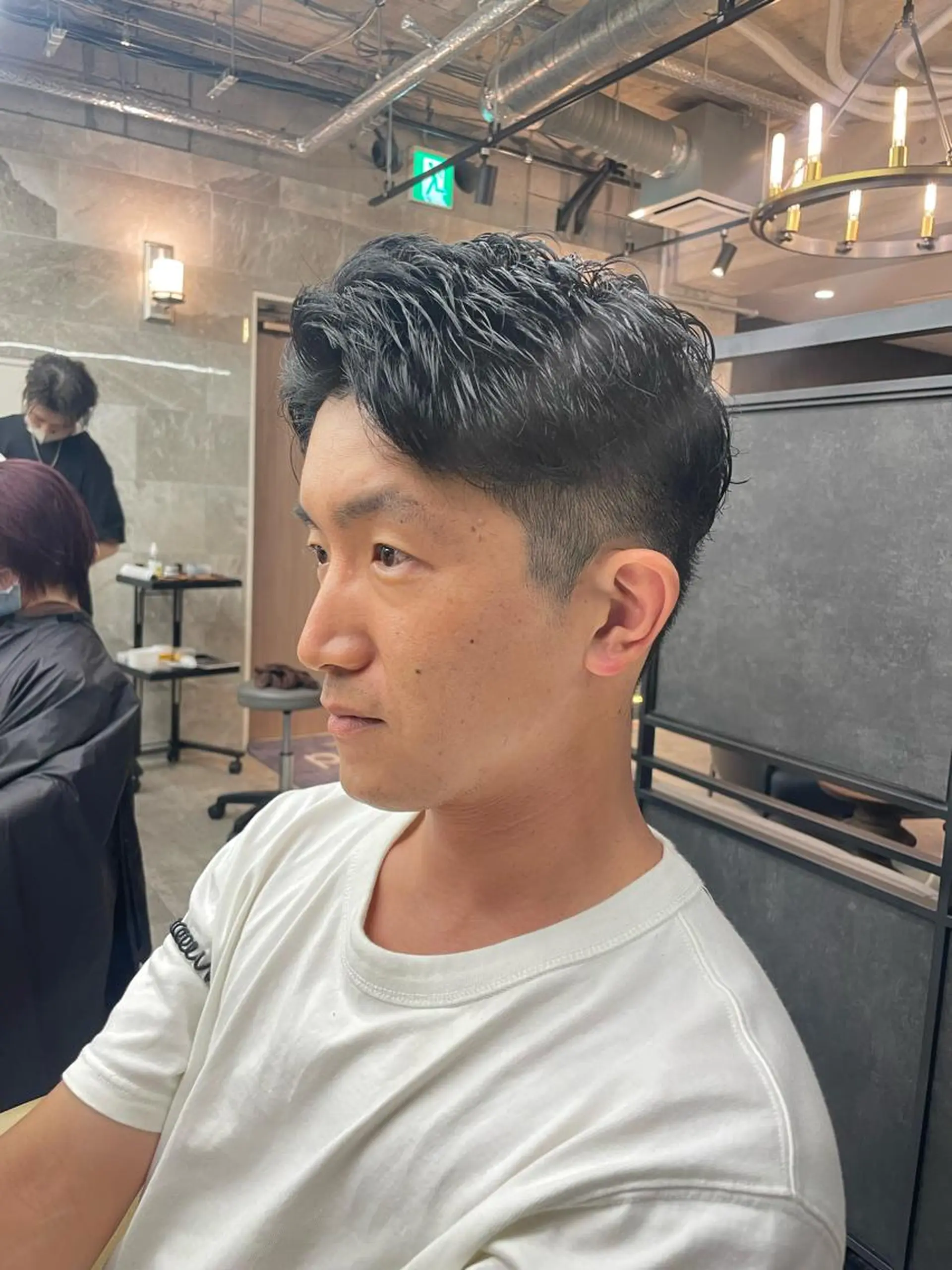 メンズ 期間限定無料カット まつきのヘアスタイル