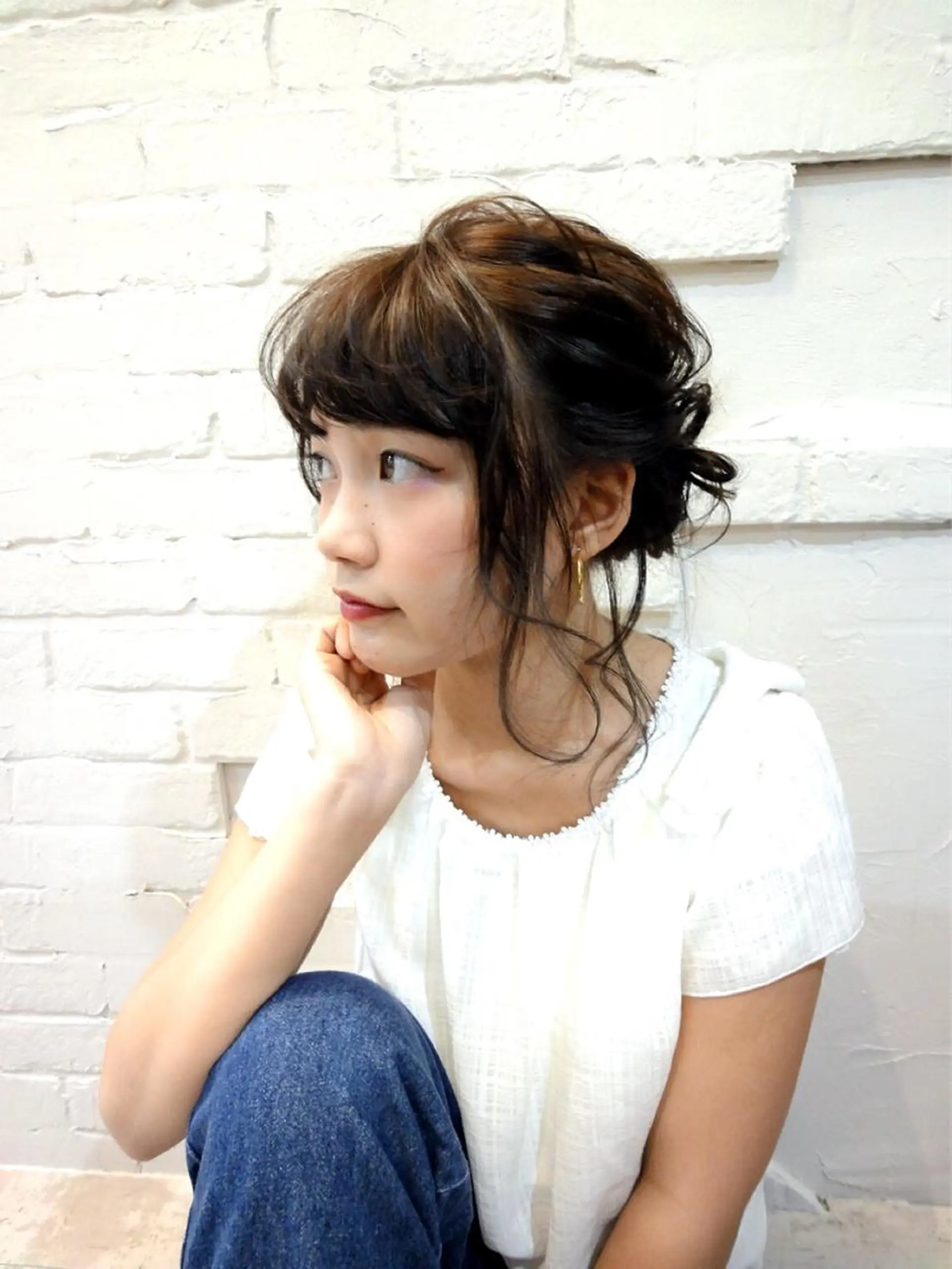 ミディアム まつパ・ヘアセット ♡Chinami♡のマツエク・マツパデザイン