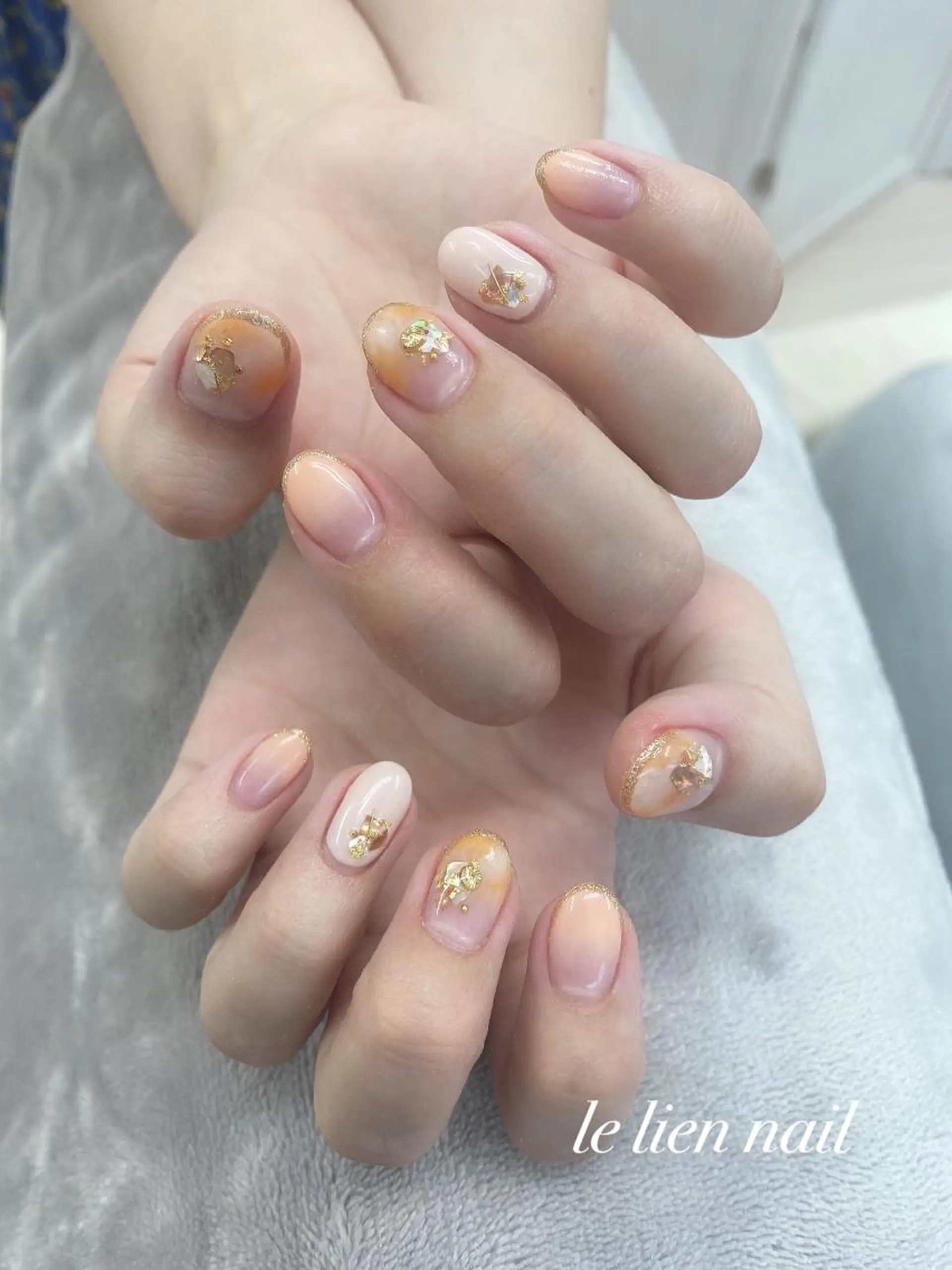 ネイル アートネイル ハンドネイル le lien nailのネイルデザイン