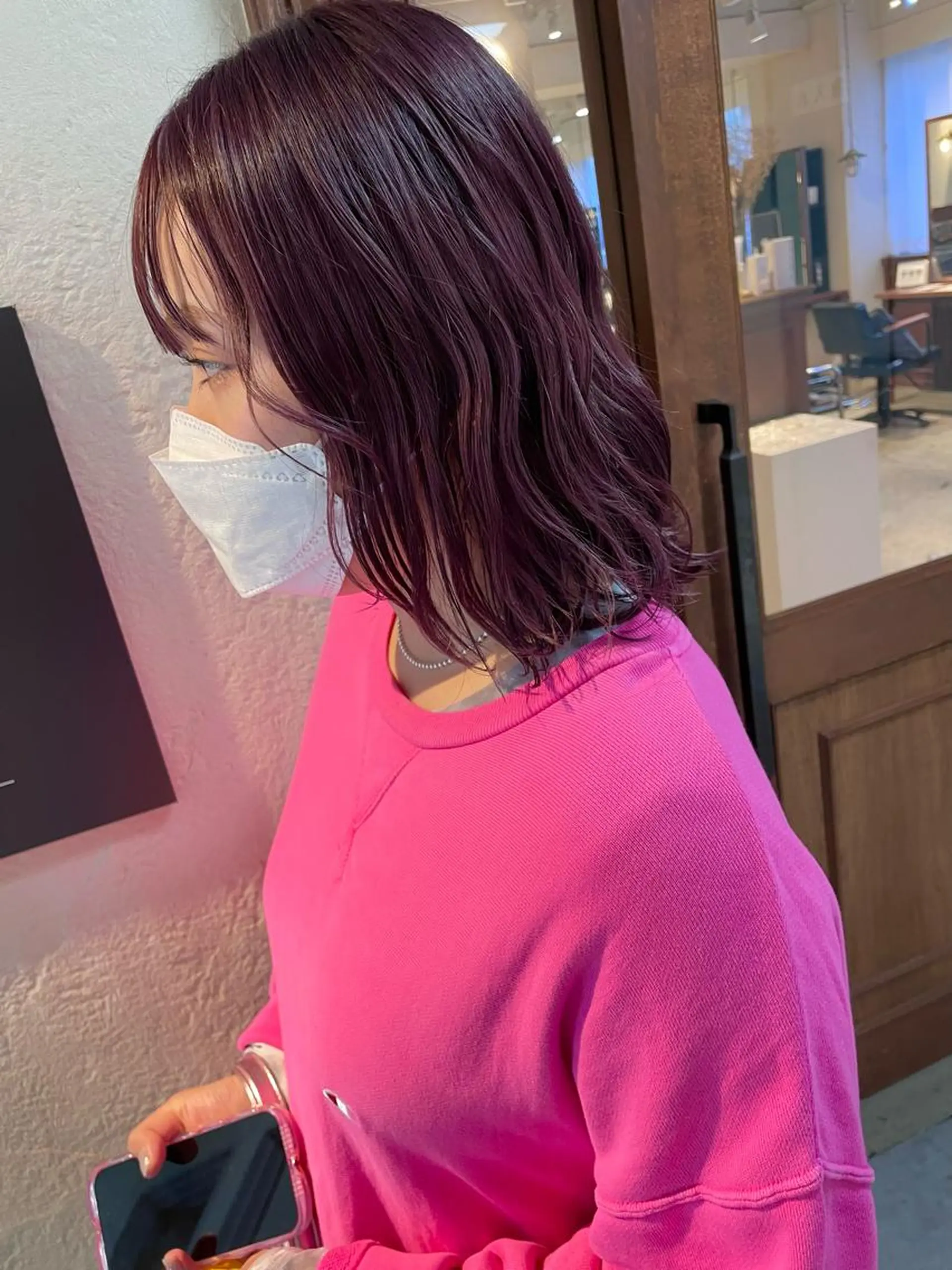 ショート カラー ヘアアレンジ テラ mimi.3c'sのマツエク・マツパデザイン