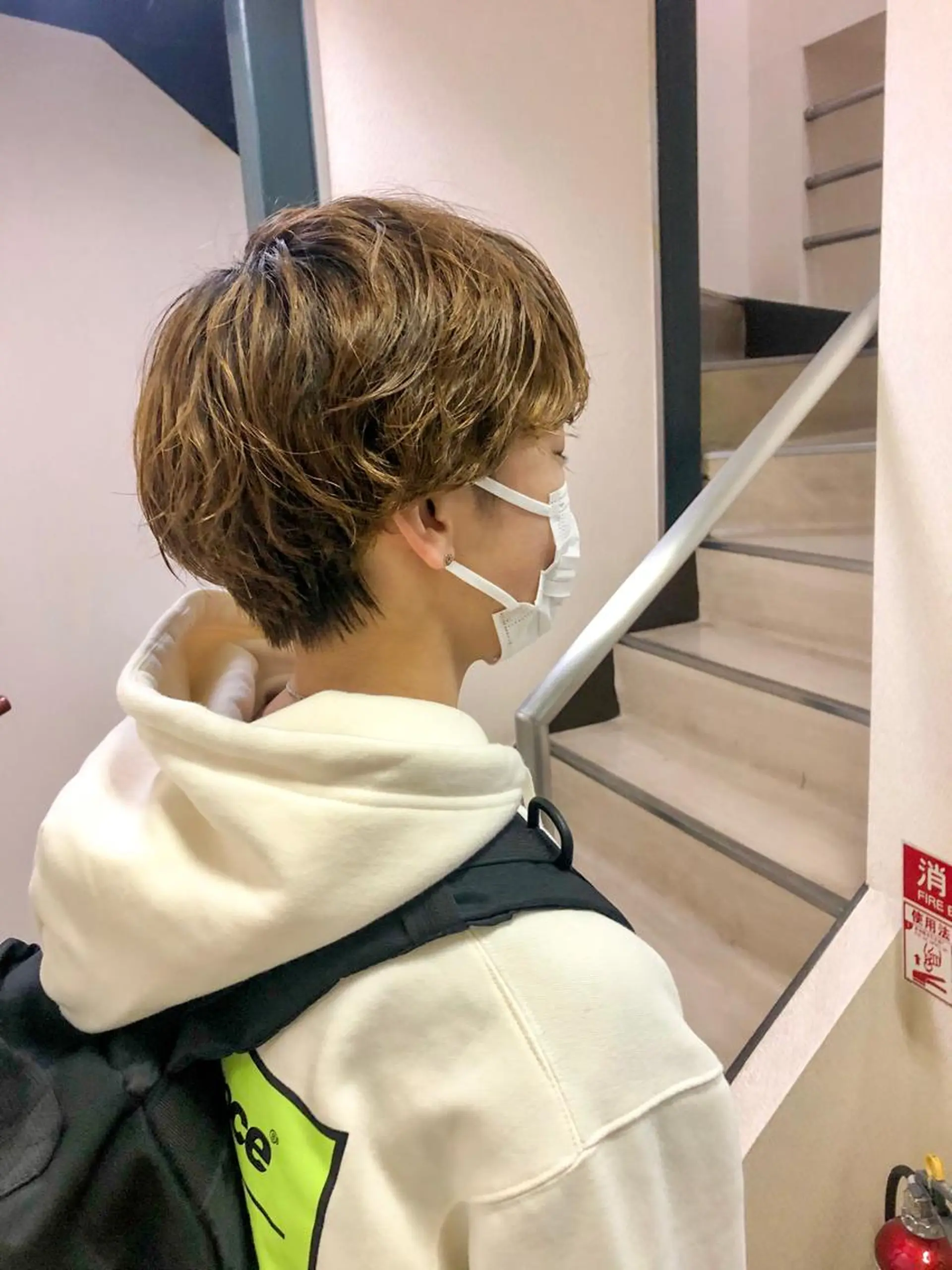 ショート パーマ ショートヘア カット パーマ 水野 雪 /パーマ/暖色カラーのヘアスタイル