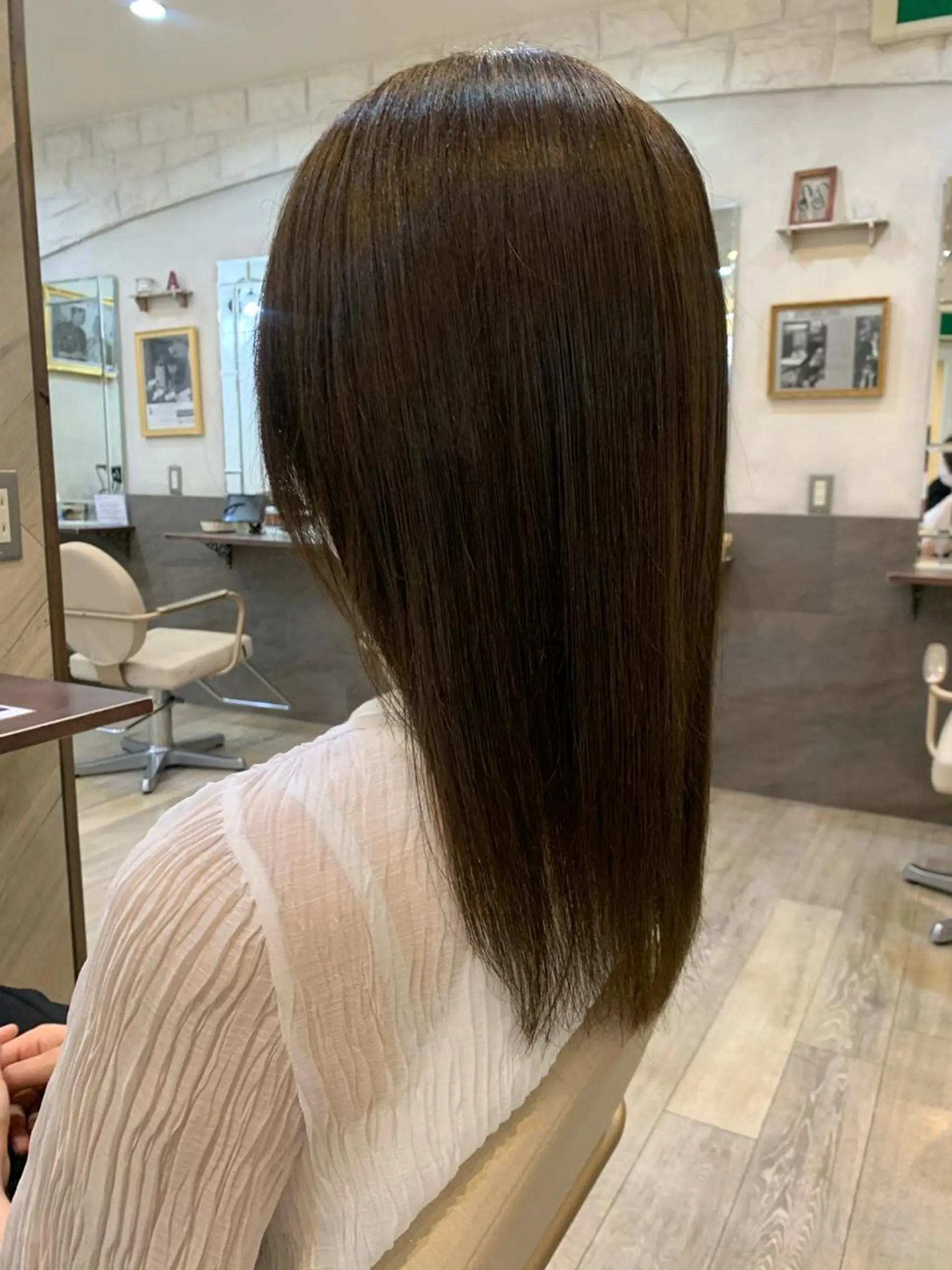 ミディアム number天王寺 スタイリストほたるのヘアスタイル