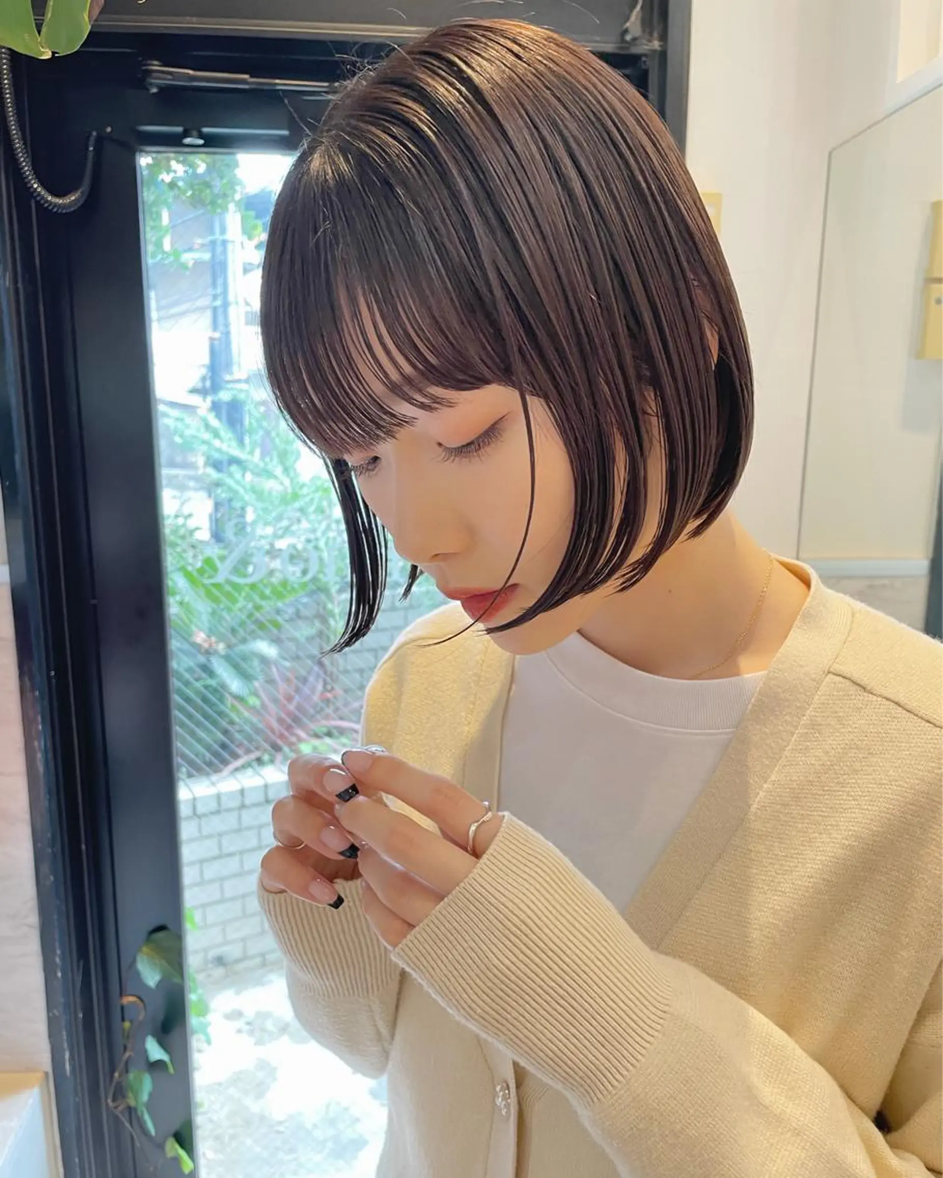 ショート カラー カット ヘアカラー トリートメント 🫧透明感ヘア🫧 🧸竹花　彩希🧸のヘアスタイル