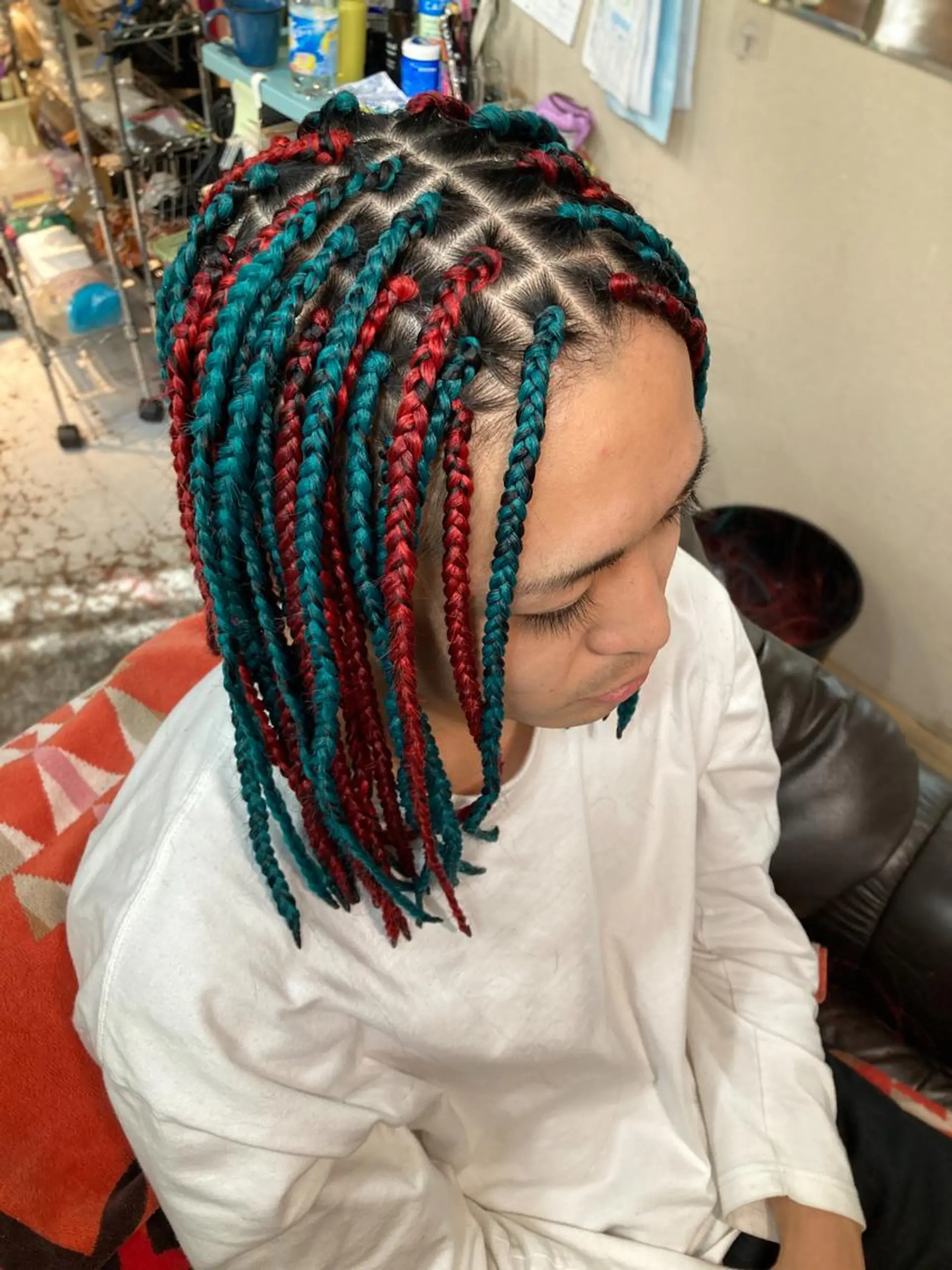 セミロング エクステ エクステ scamp所属・井島 翠のヘアスタイル
