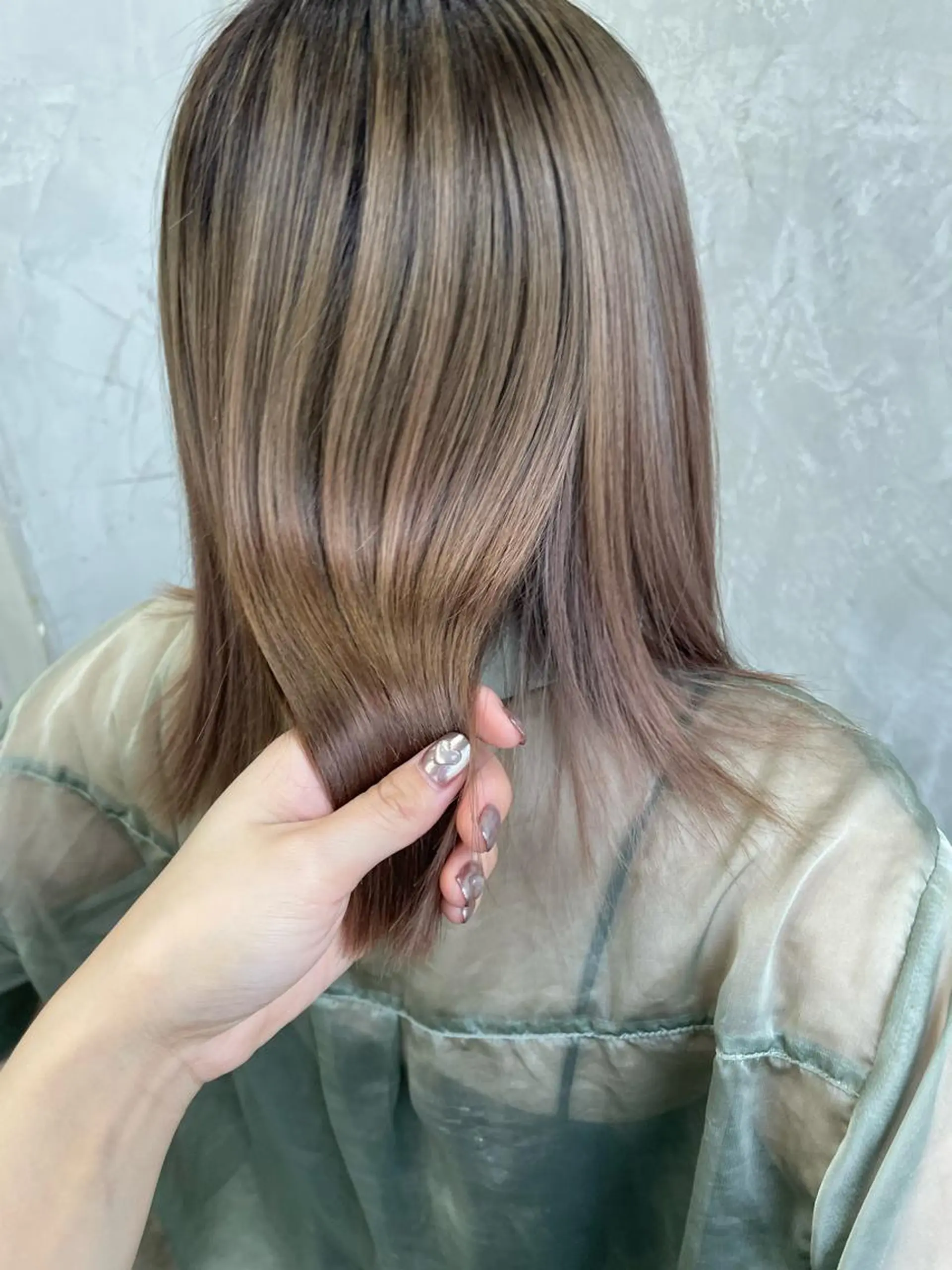 fudge所属・MaisonHALU 松浦光咲のヘアスタイル