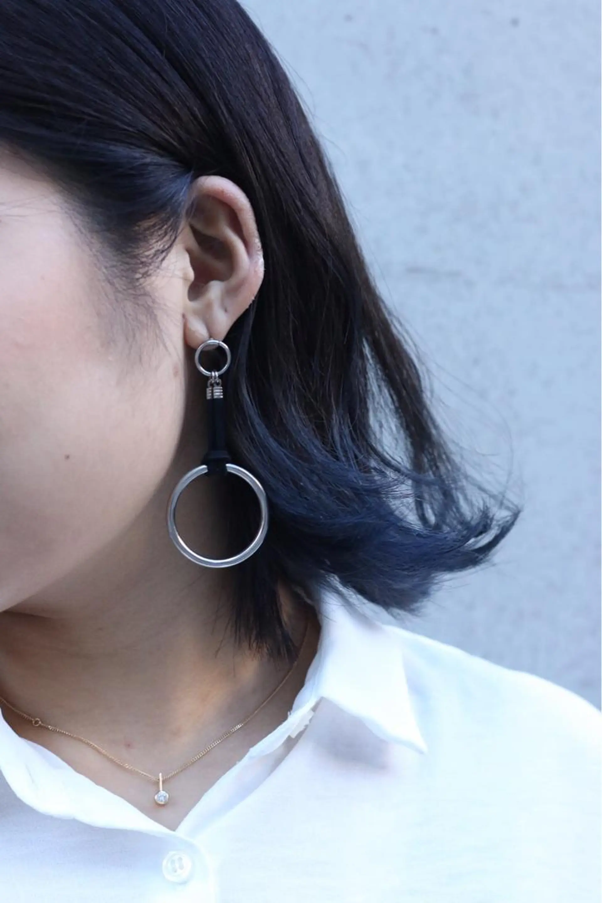 ミディアム カラー 平 ちひろのヘアスタイル