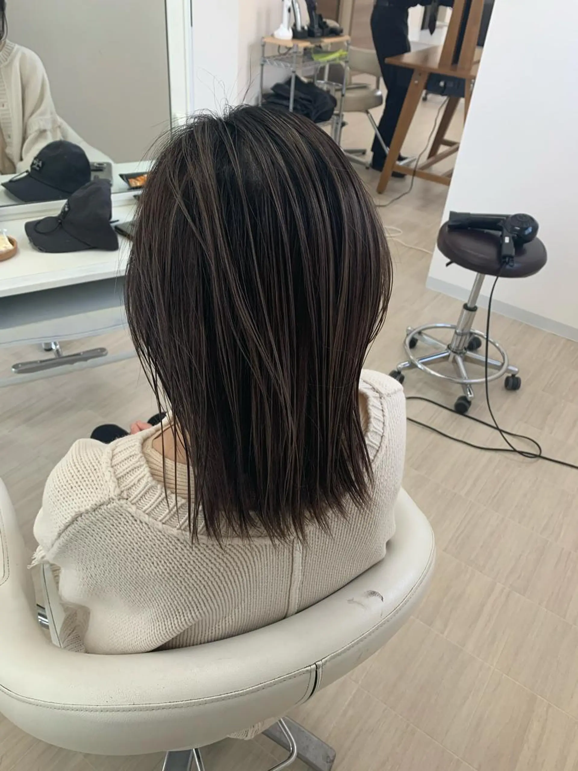 ミディアム カラー 大橋 一智のヘアスタイル