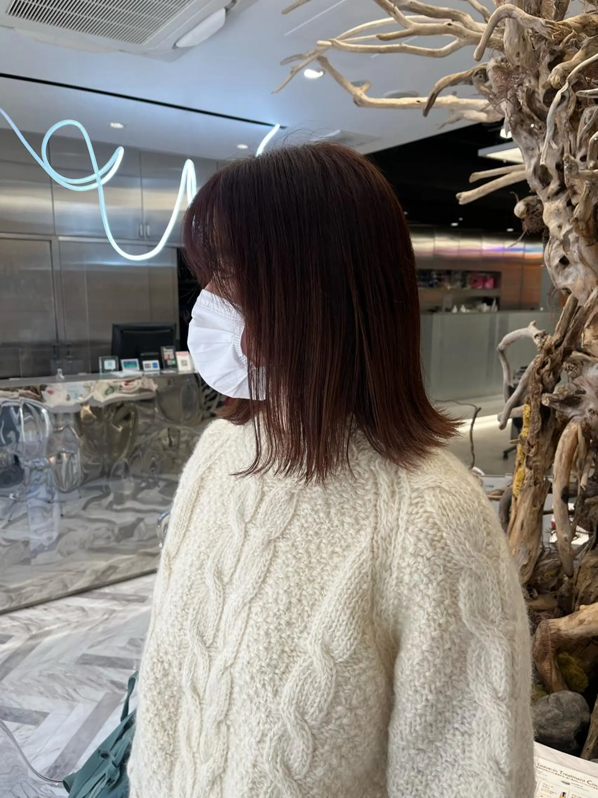 ミディアム カラー ヘアカラー 🧁はるひ/ ZEST八王子🟡のヘアスタイル
