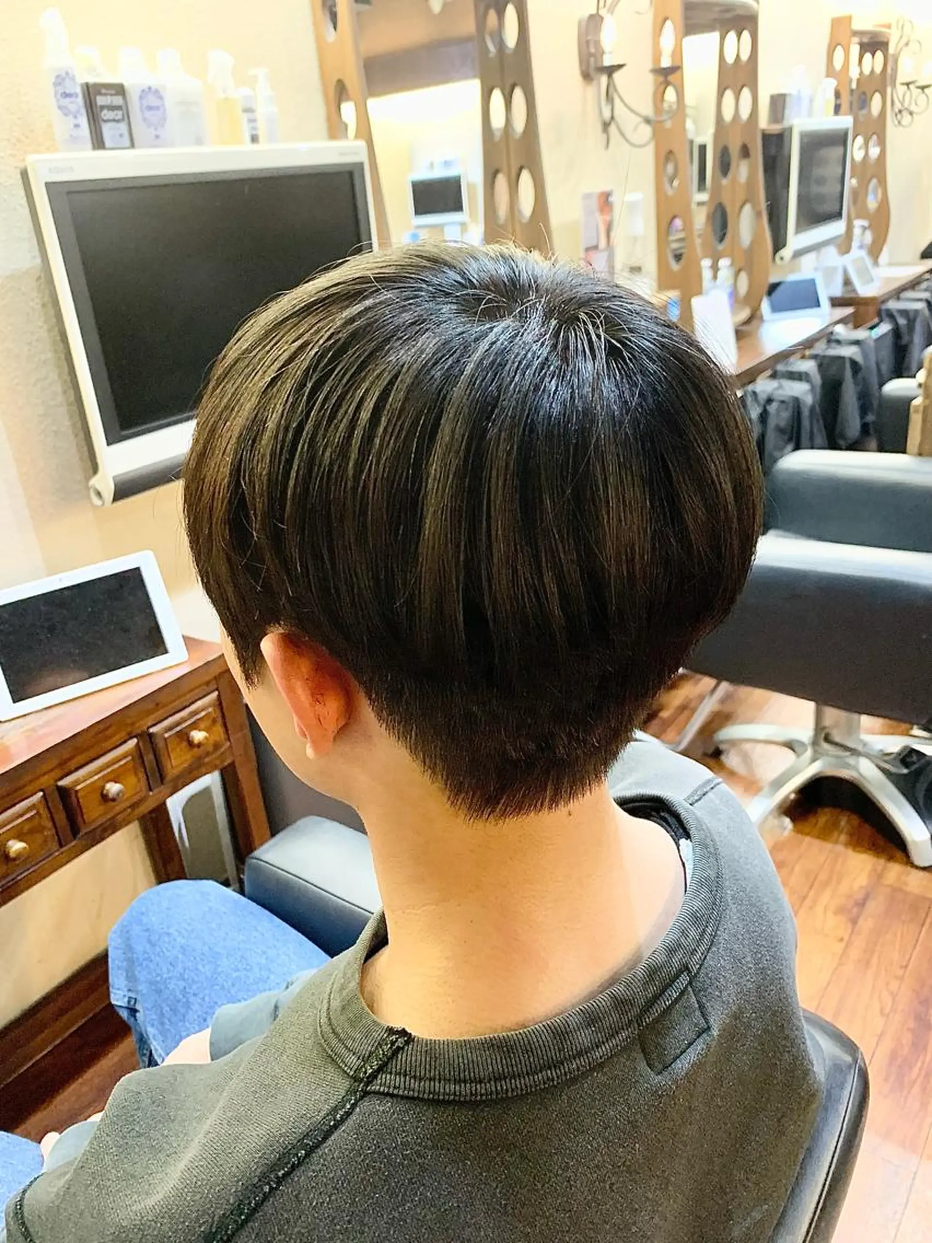 メンズ 木津空 髪質改善のヘアスタイル