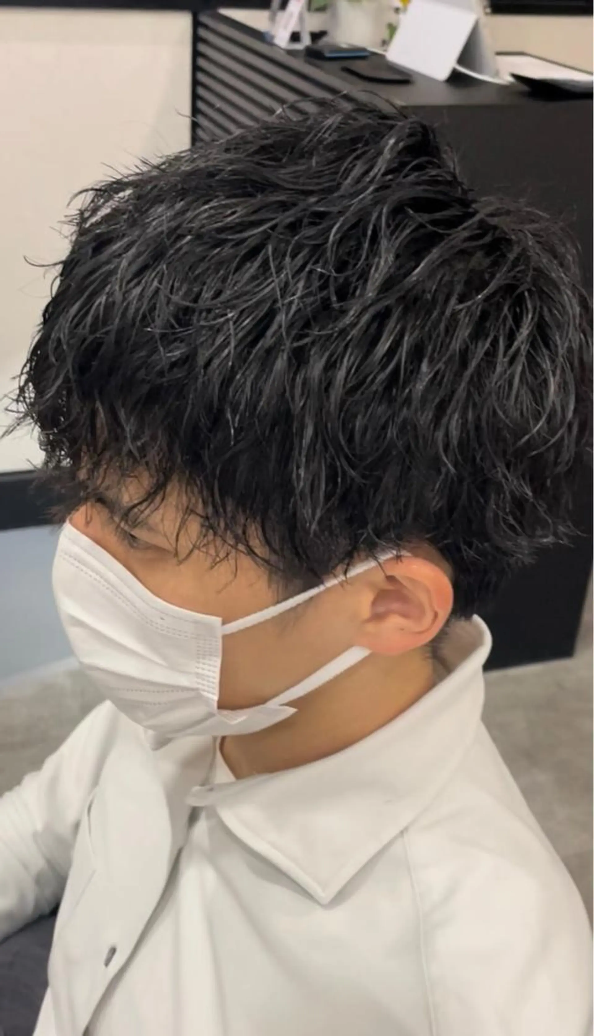 ショート パーマ メンズ TETISS所属・💈メンズパーマ 南谷💈のヘアスタイル