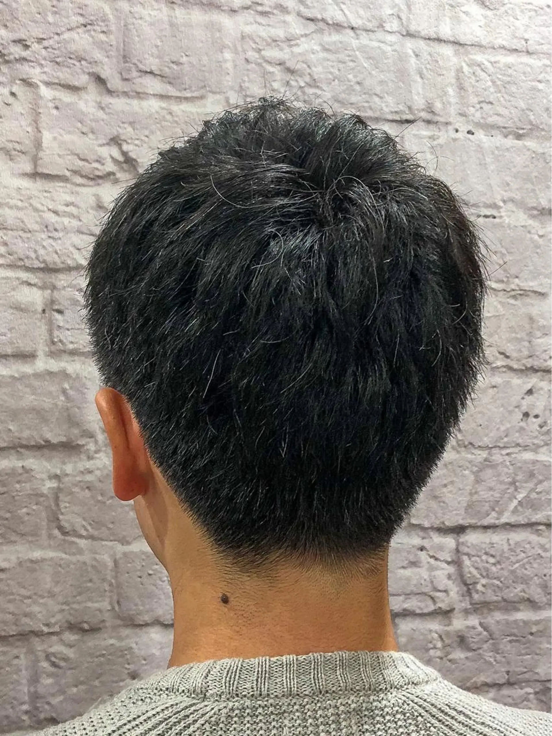 ショート メンズ カット 銀座マツナガ新宿野村ビル店所属・女性理容師 佐藤優菜のヘアスタイル