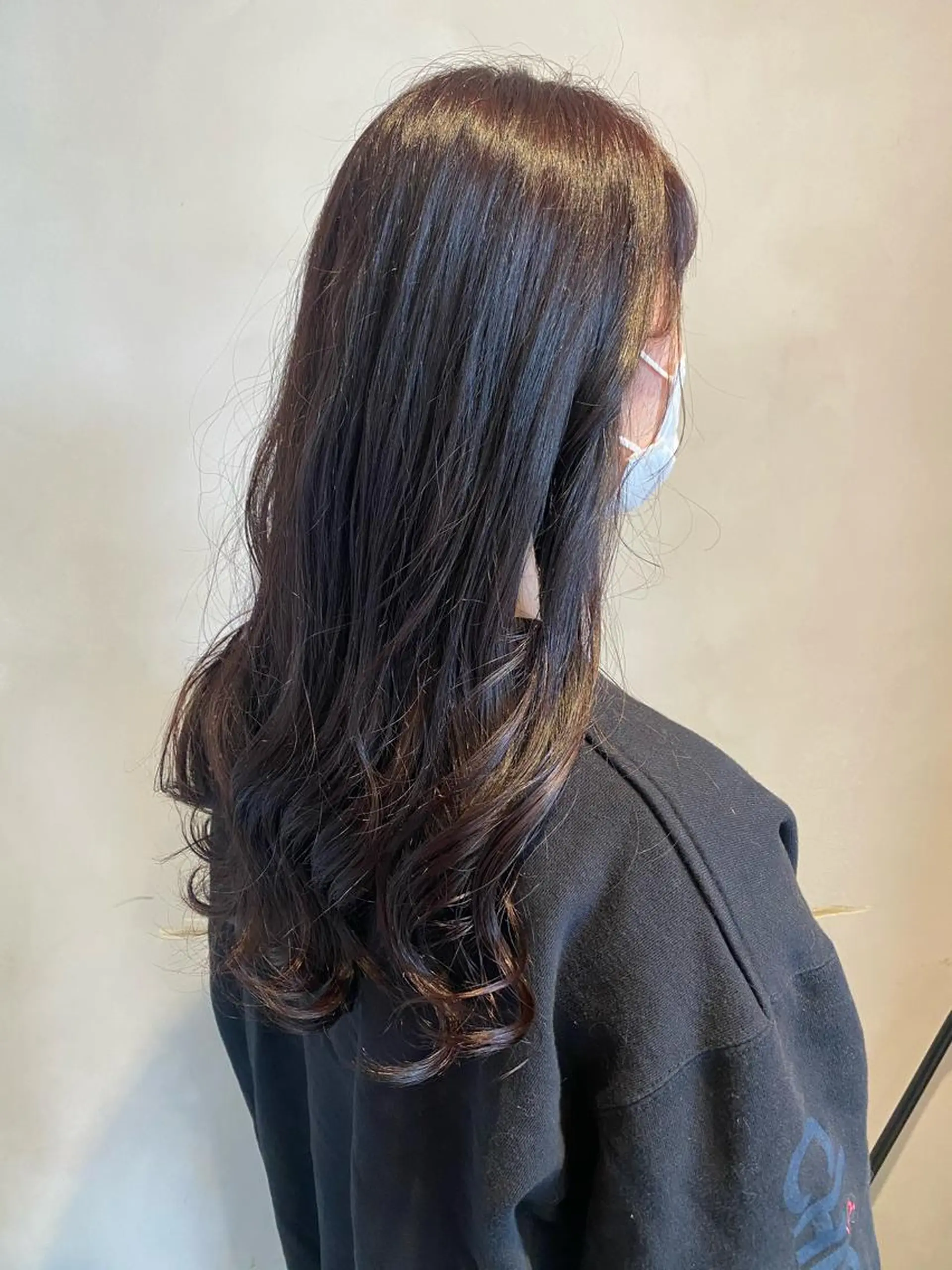 ロング カラー ブリーチ 透明感カラー グレージュ ラベンダーカラー ラベンダーグレージュ カット ヘアカラー トリートメント 綱島店🦋店長🦋 ほんさわ みずきのヘアスタイル