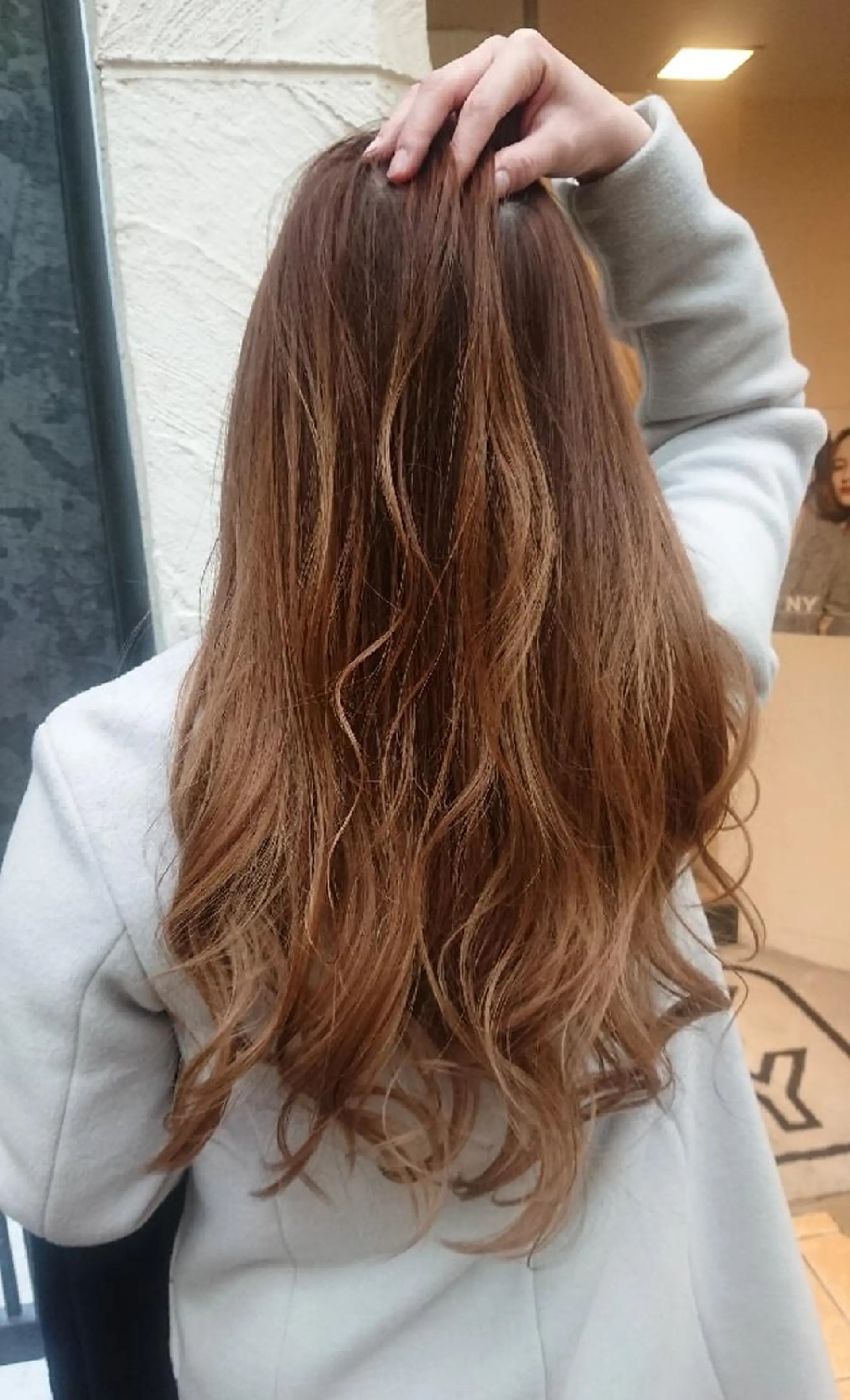 カラー ヘアカラー ブリーチ/ヘアケア/ 艶髪/イギチハルのヘアスタイル