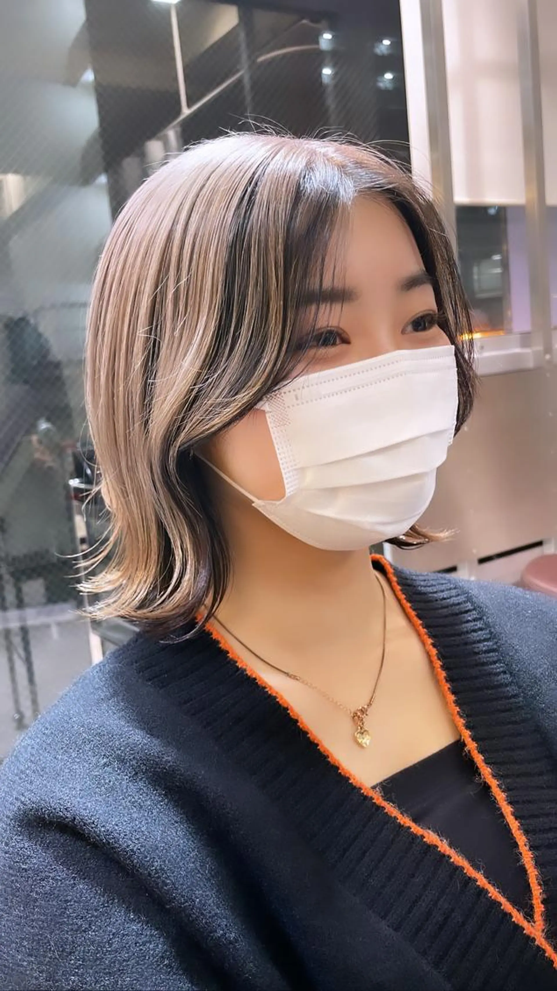 ミディアム カット ヘアカラー トリートメント ✨トレンド特化美容師 WILL上村　拳吾のヘアスタイル