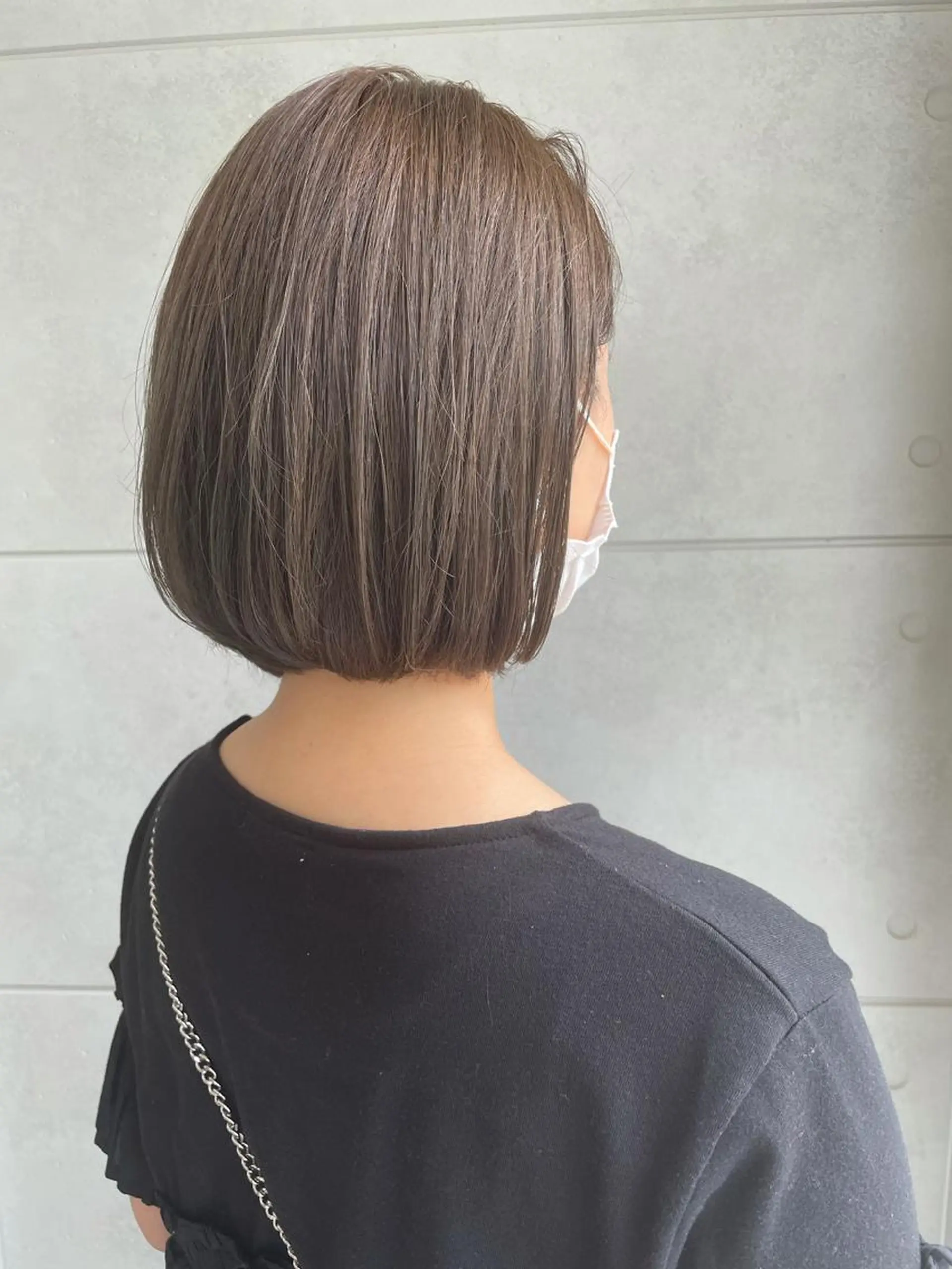 ショート ヘアカラー トリートメント cond.hair salon所属・topstylist ユヒャンのヘアスタイル